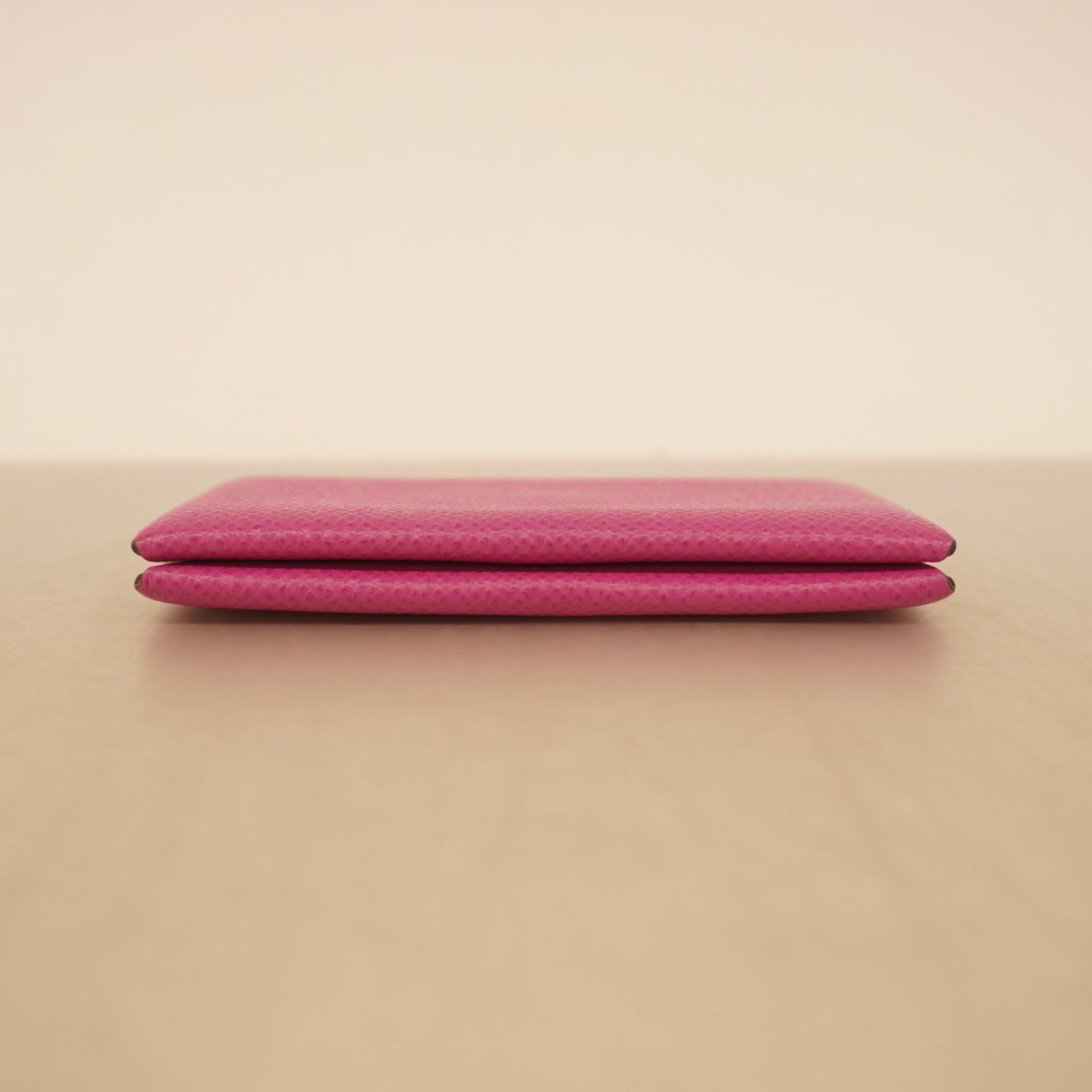 Hermes Hermès Calvi Epsom Magnolia Wallet/Coin Case, D Stamp