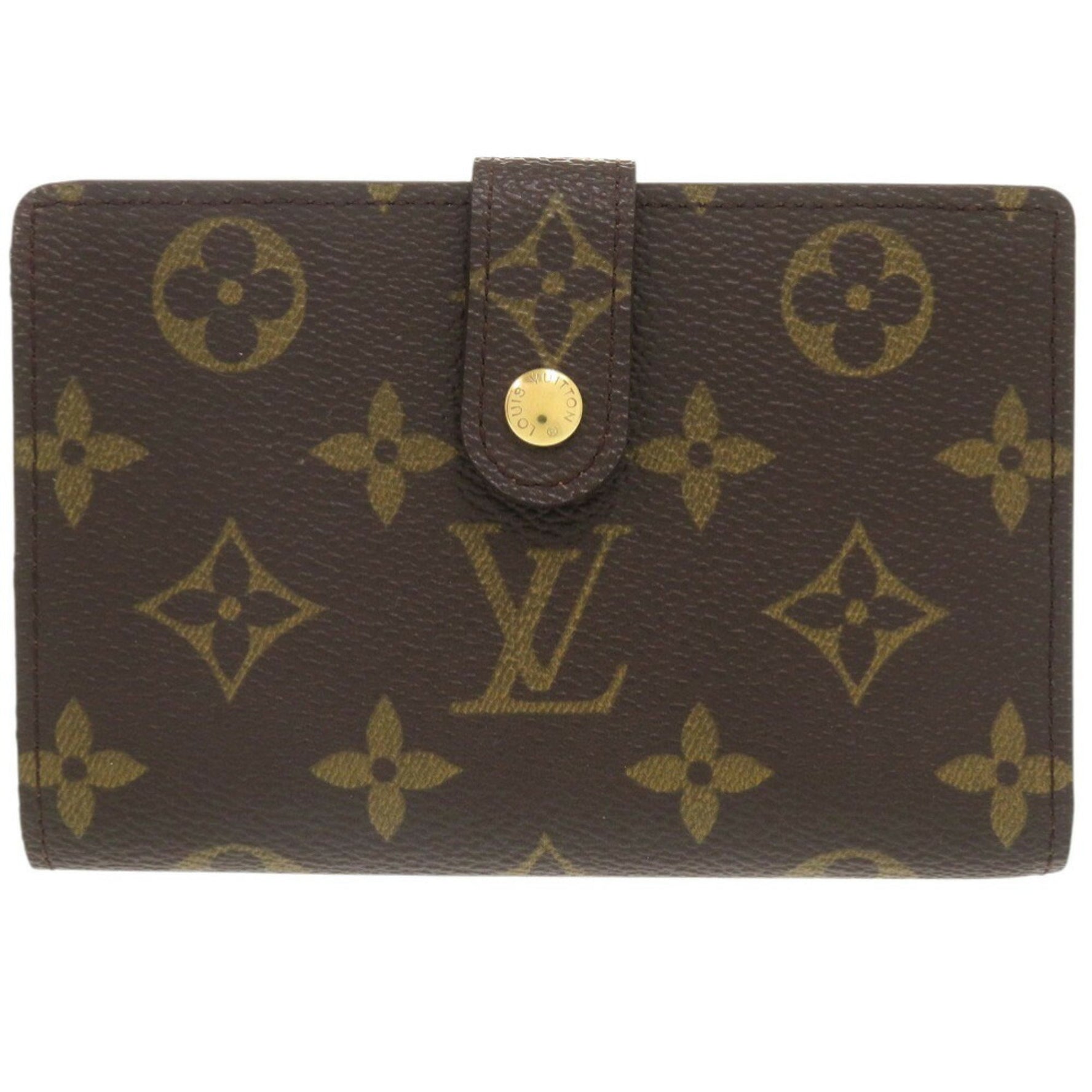 Louis Vuitton Porte Monnaie Bi-fold Wallet Monogram M61663 Brown LV 0785LOUIS VUITTON