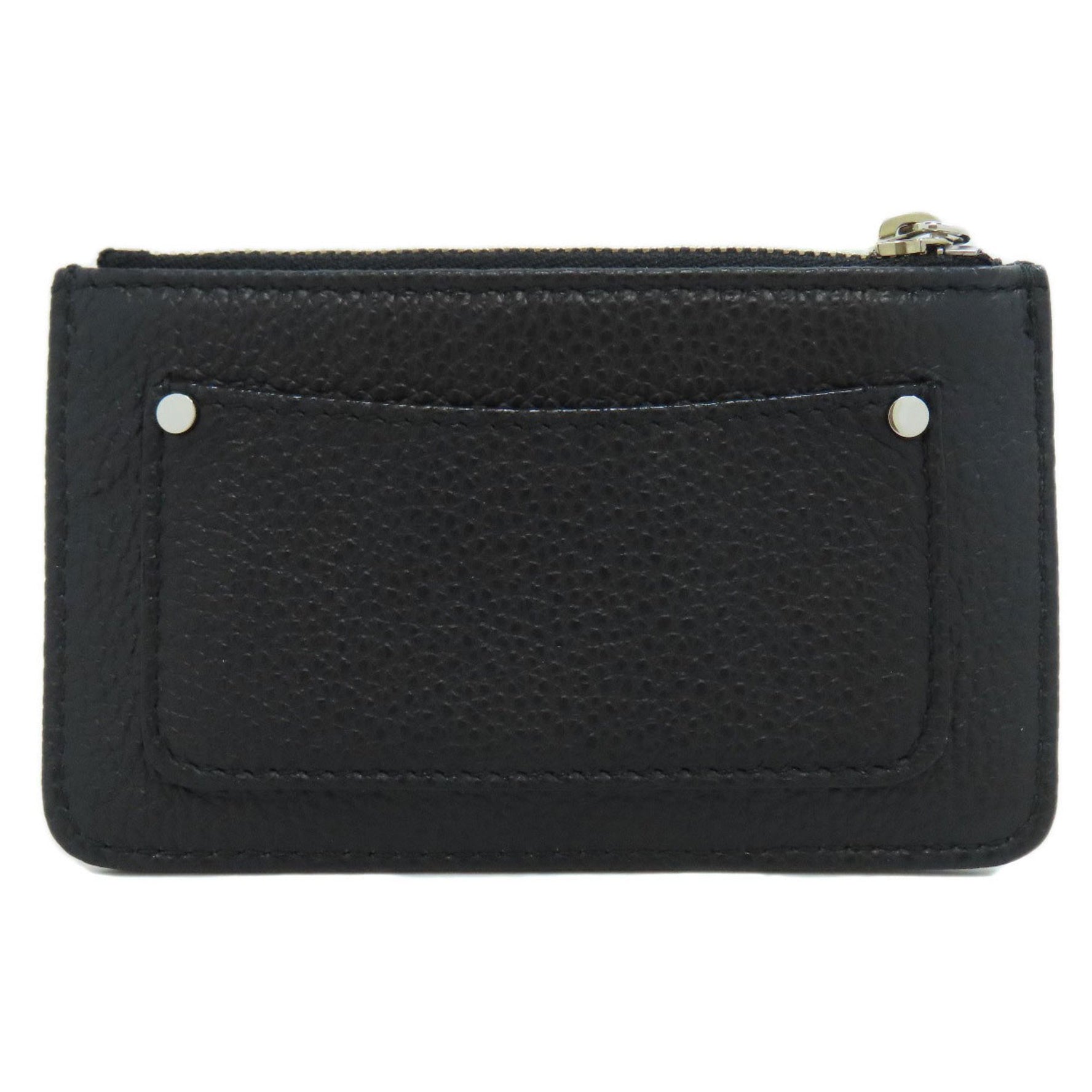 Jimmy Choo Star Motif Studs Wallet/Coin Case Leather