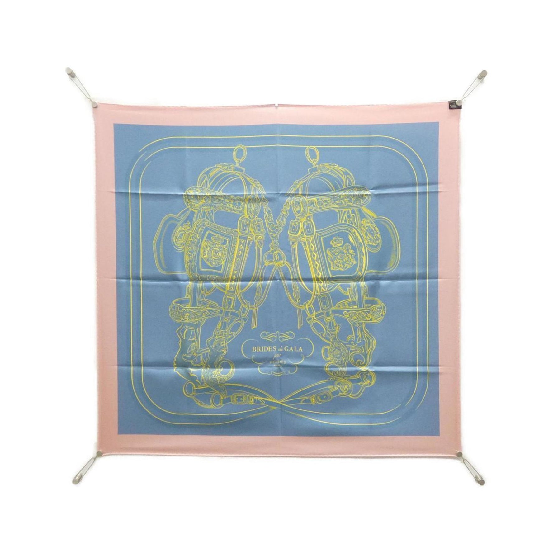 Hermes Hermès Carre Double Face Scarf