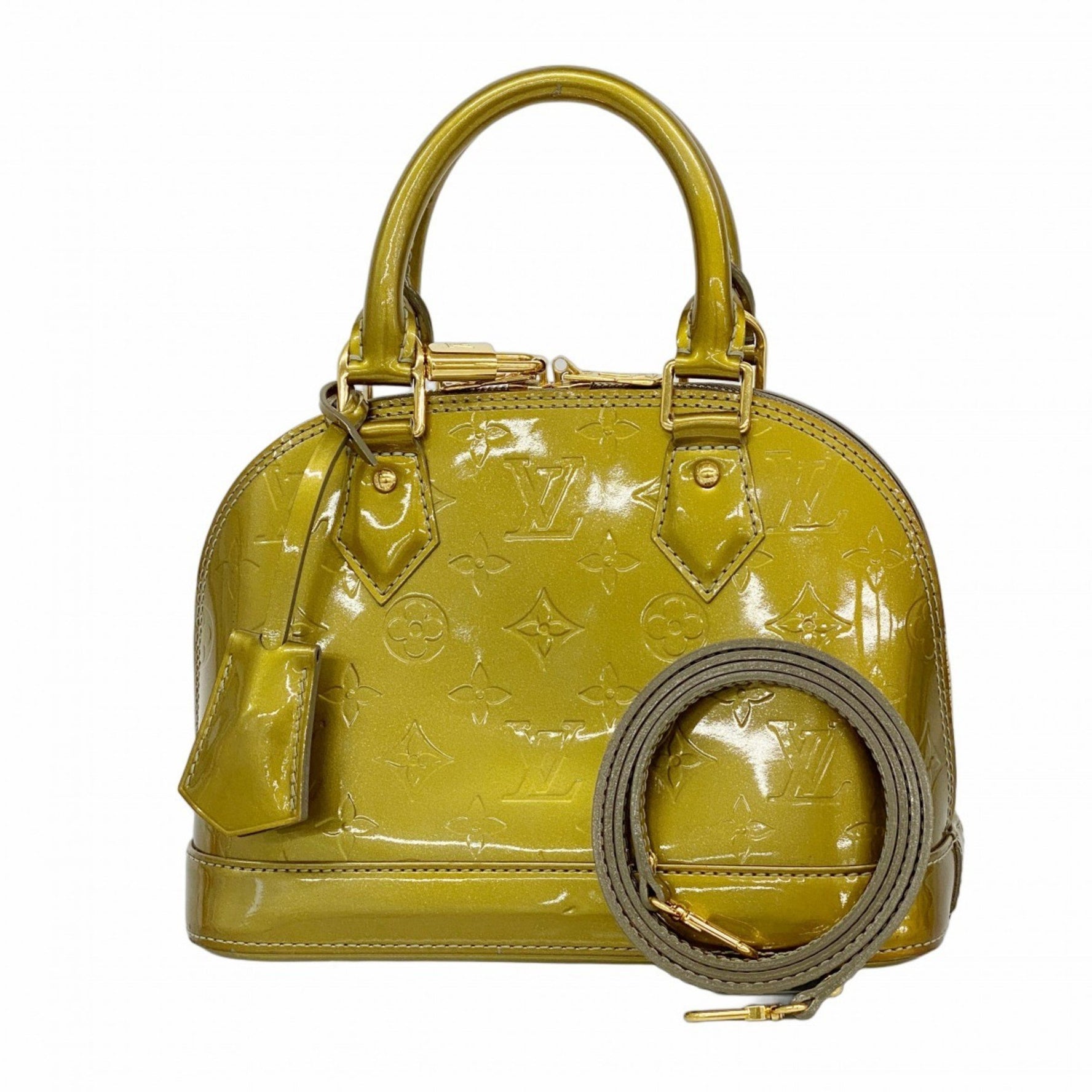 Louis Vuitton Vernis Alma BB Handbag Griart Deco Bag