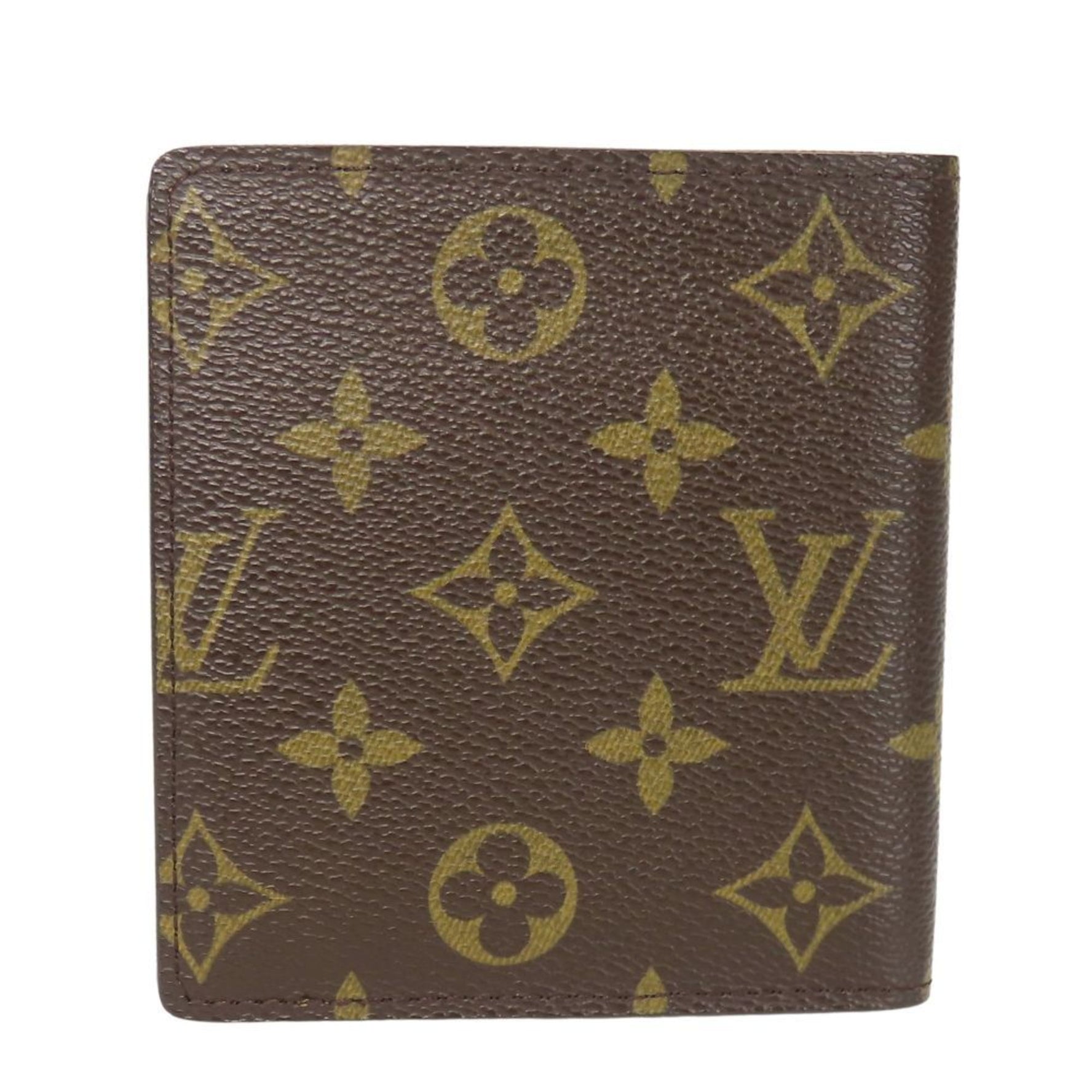 Louis Vuitton Bifold Wallet Porte Bier 10 Carte Credit Monogram Billfold LOUIS VUITTON