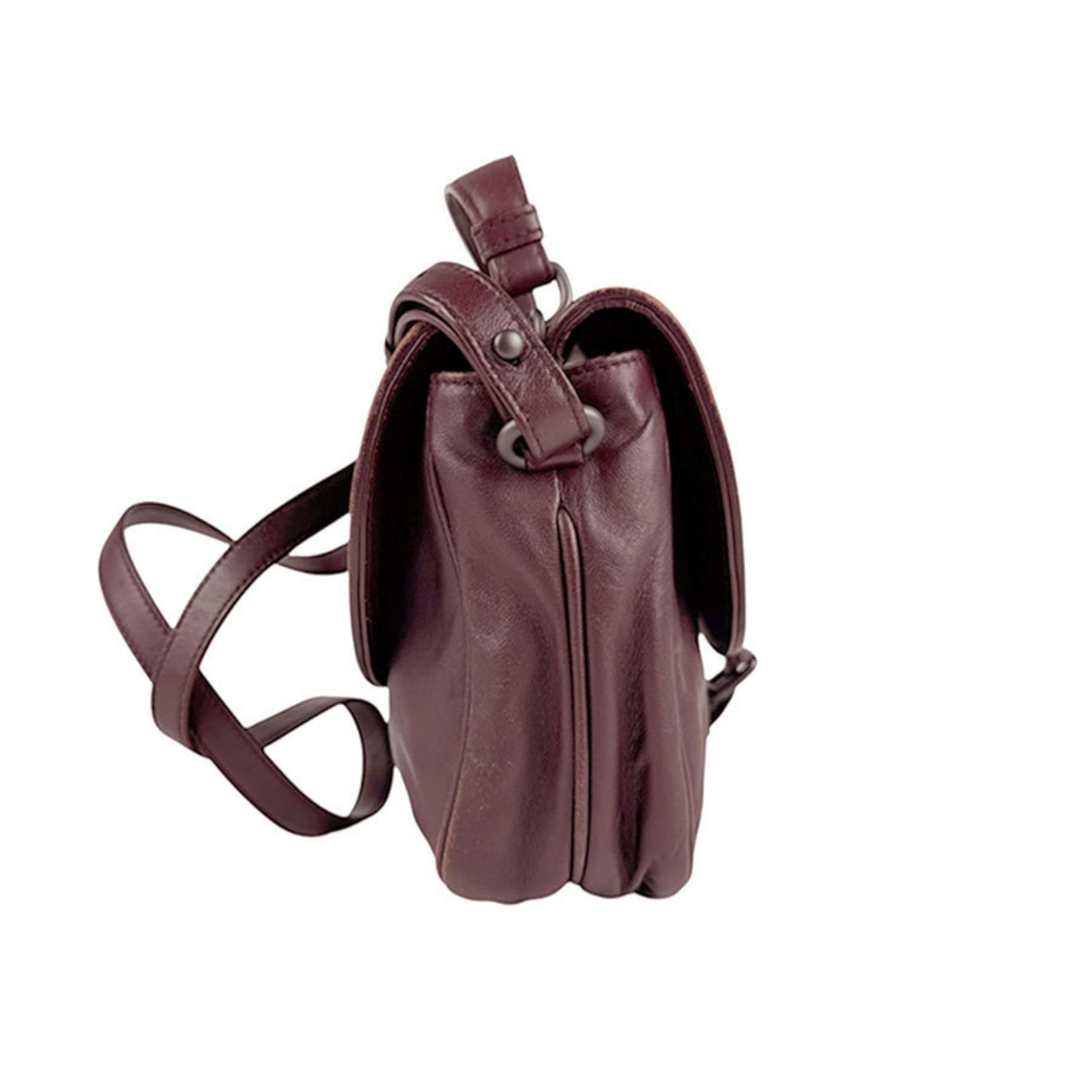 Bottega Veneta Shoulder Bag Intrecciato Leather Bordeaux Women's z4105