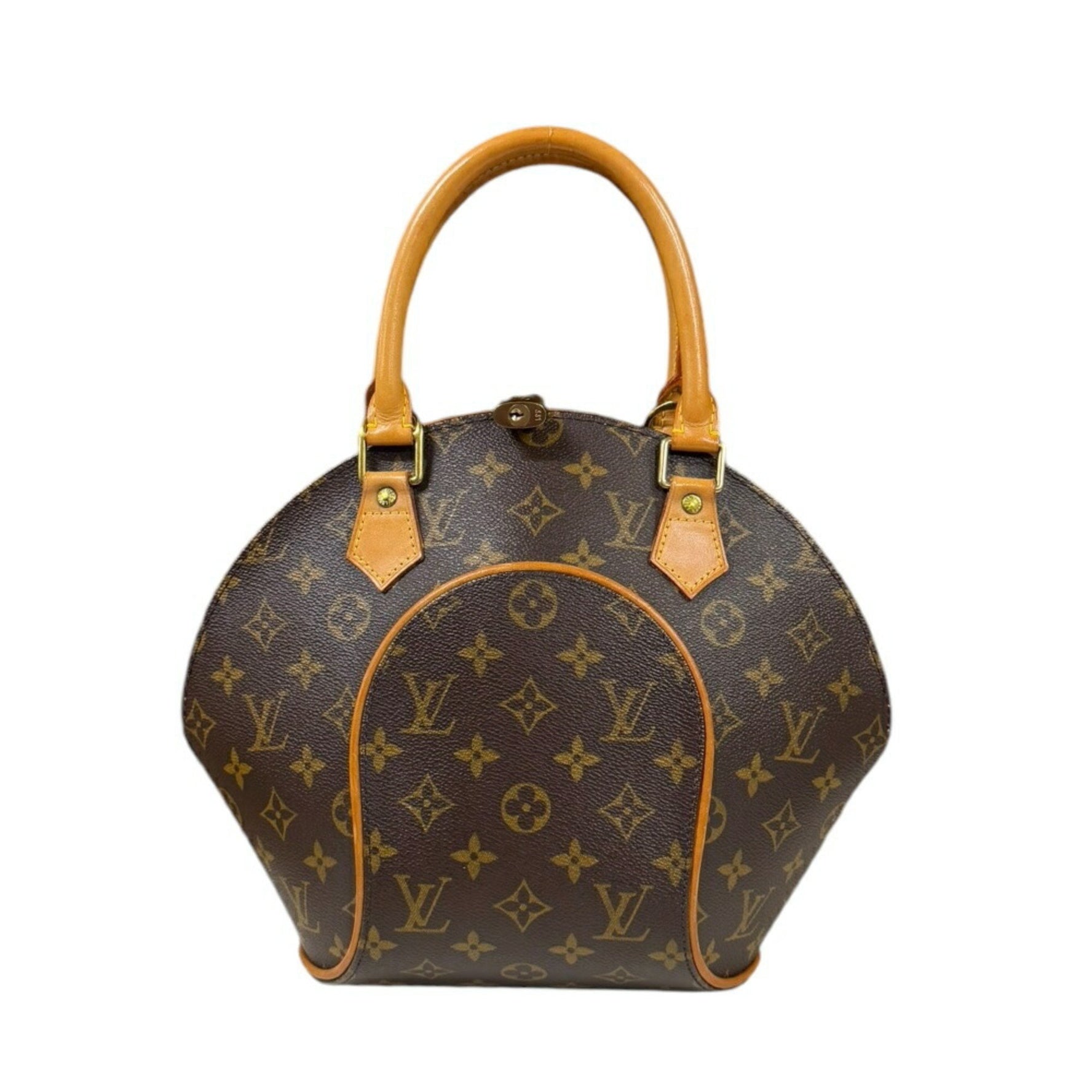 Louis Vuitton Ellipse PM Monogram Handbag Canvas Brown