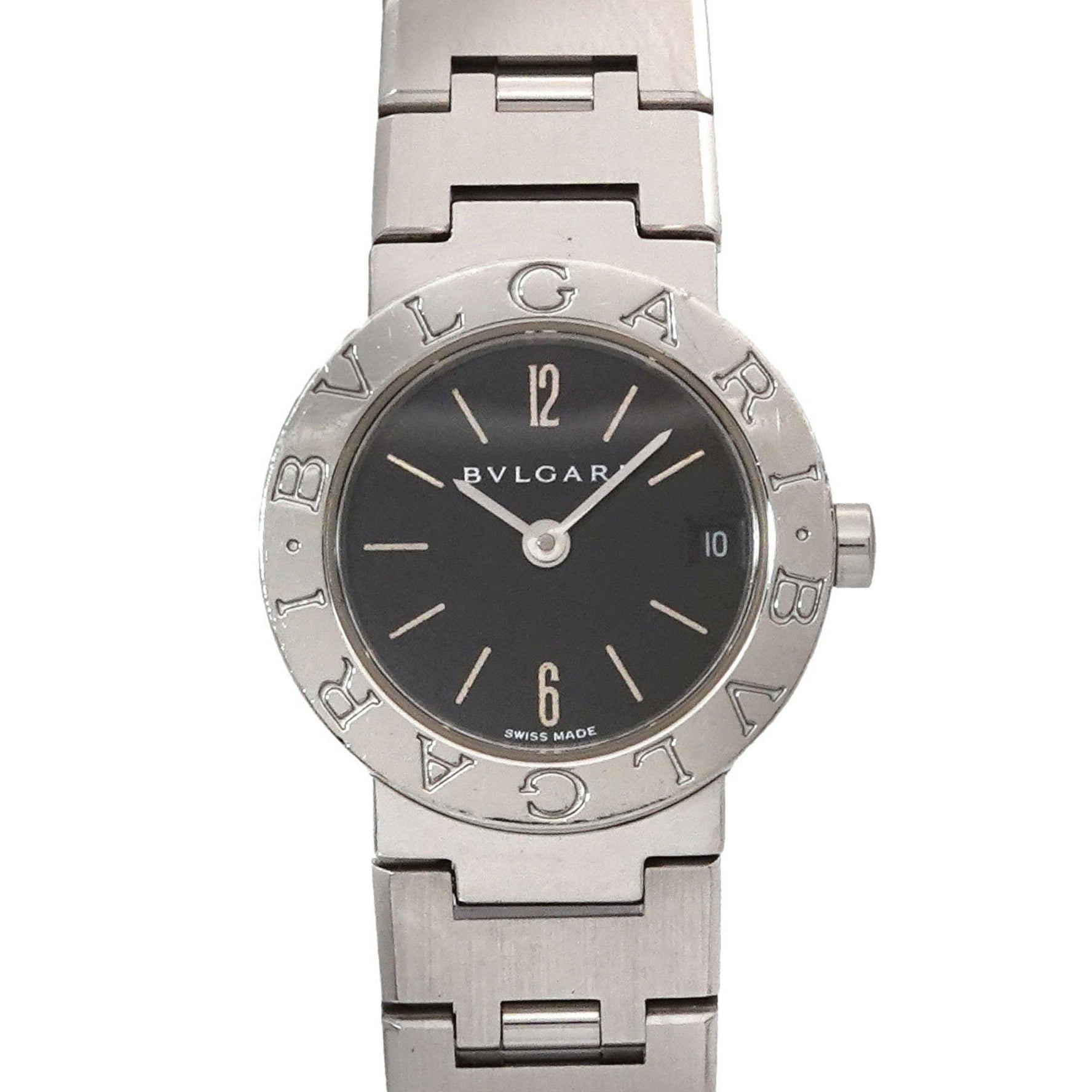 BVLGARI Watch Date Black Quartz