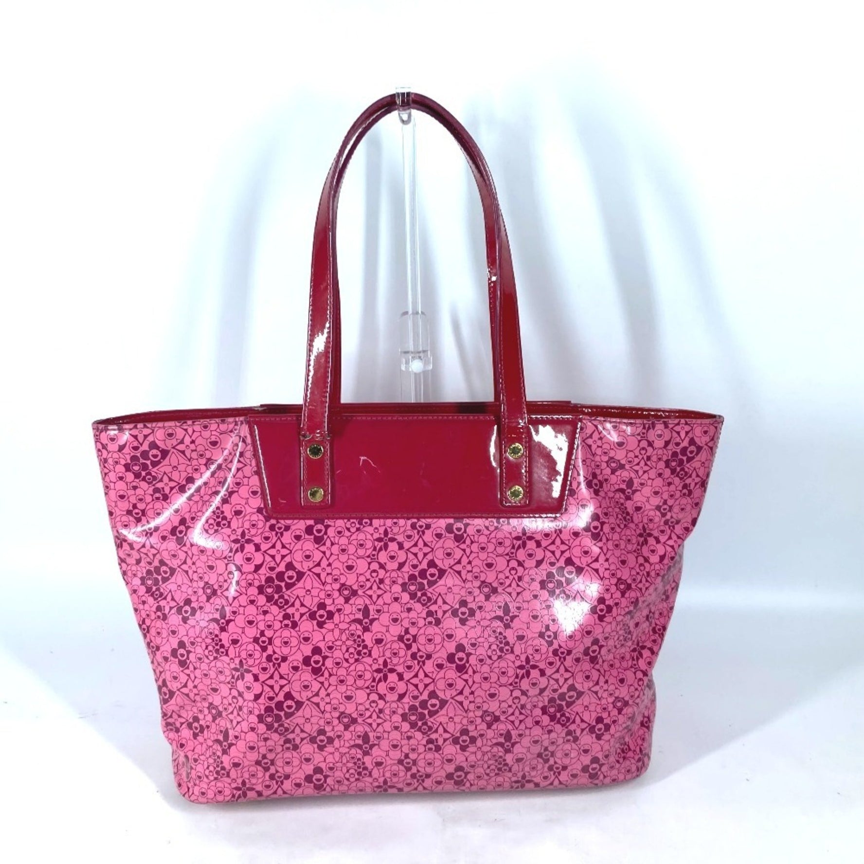 Louis Vuitton Cosmic Blossom Takashi Murakami PM Tote Bag Shoulder Leather