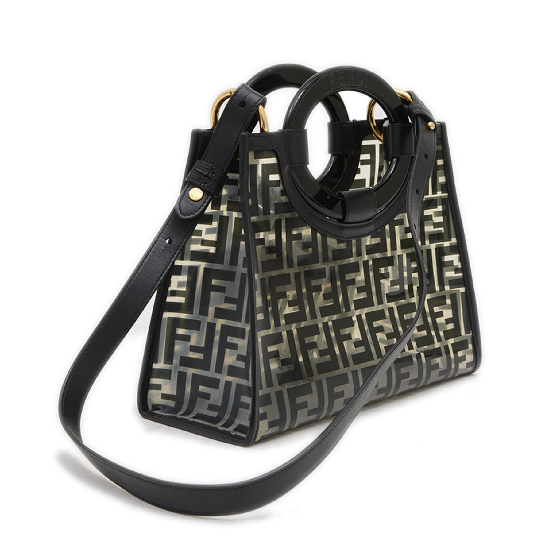 Fendi Runaway Shopper Handbag/Shoulder Bag, Vinyl