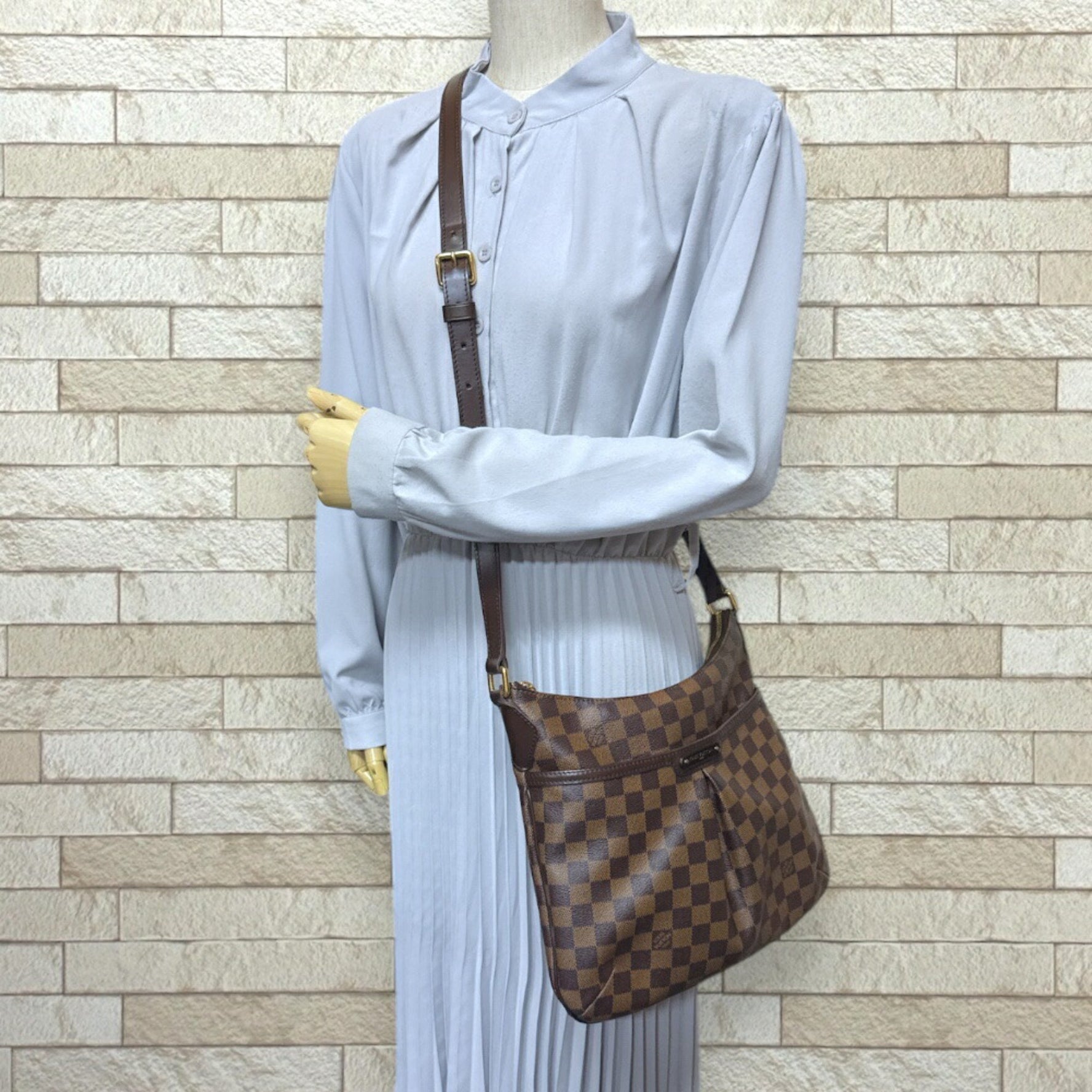 Louis Vuitton Bloomsbury PM Damier Shoulder Bag Canvas