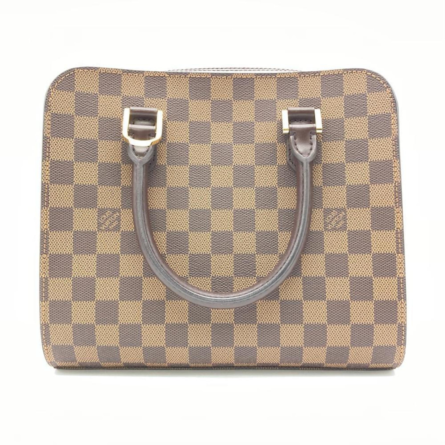 Louis Vuitton Triana Handbag Damier Ebene