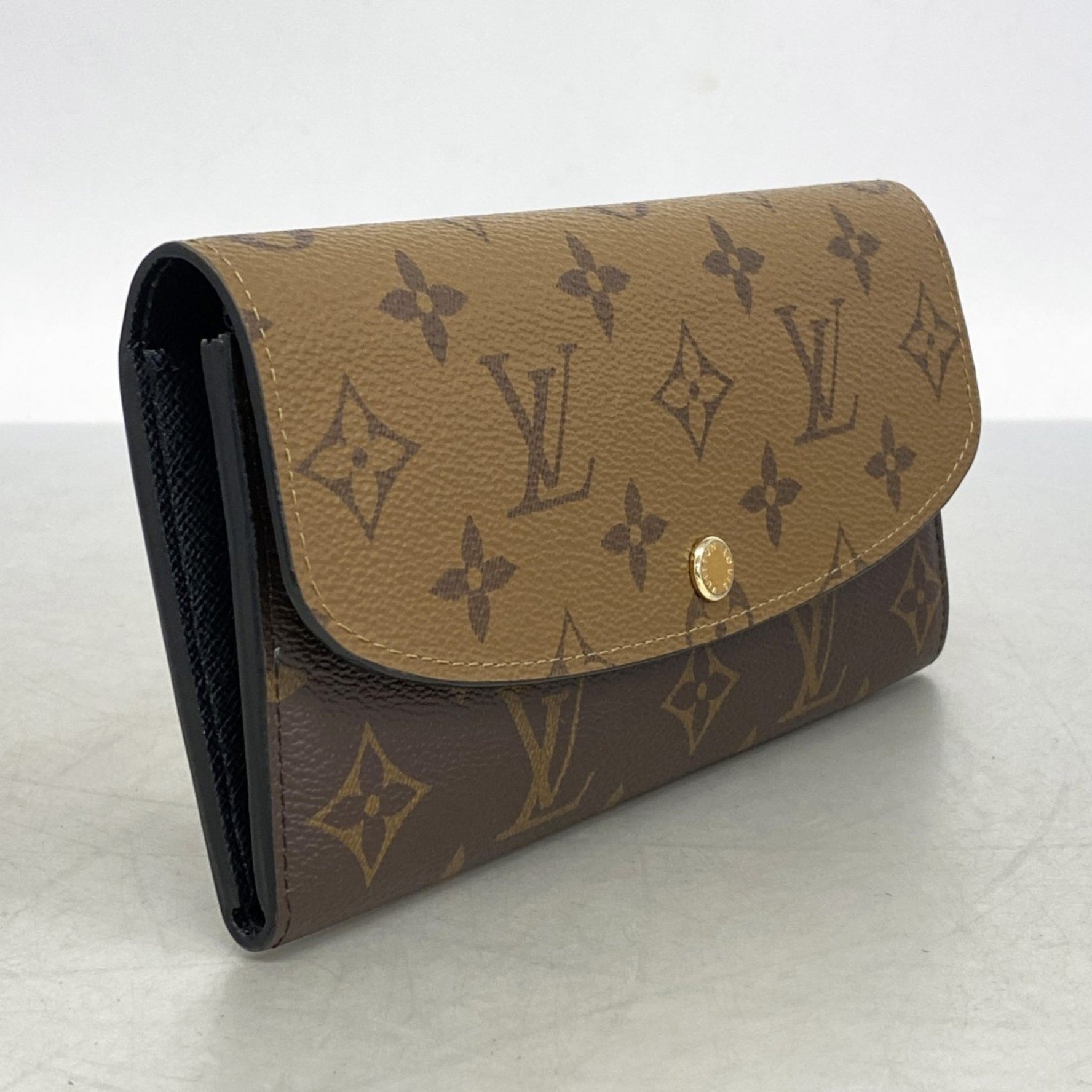 Louis Vuitton Monogram Reverse Portefeuille Emilie Long Wallet