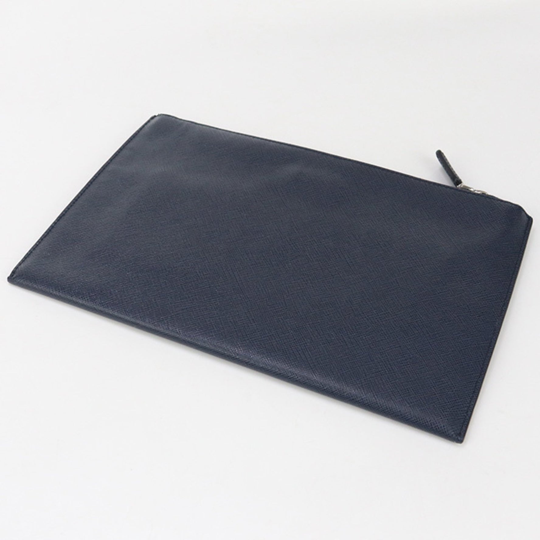 PRADA Saffiano Leather Clutch Bag Men's
