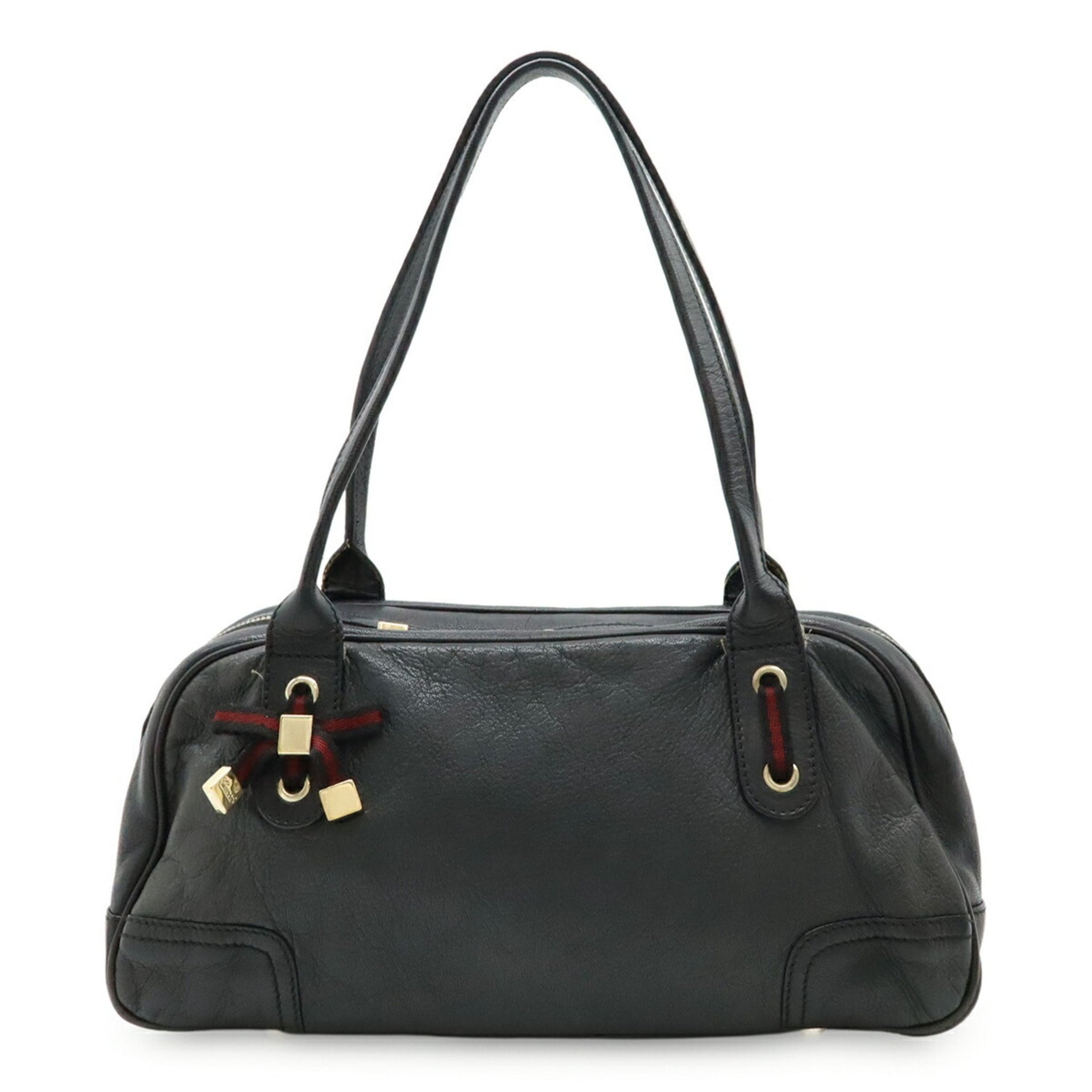 GUCCI Princess Ribbon Shoulder Bag in Leather