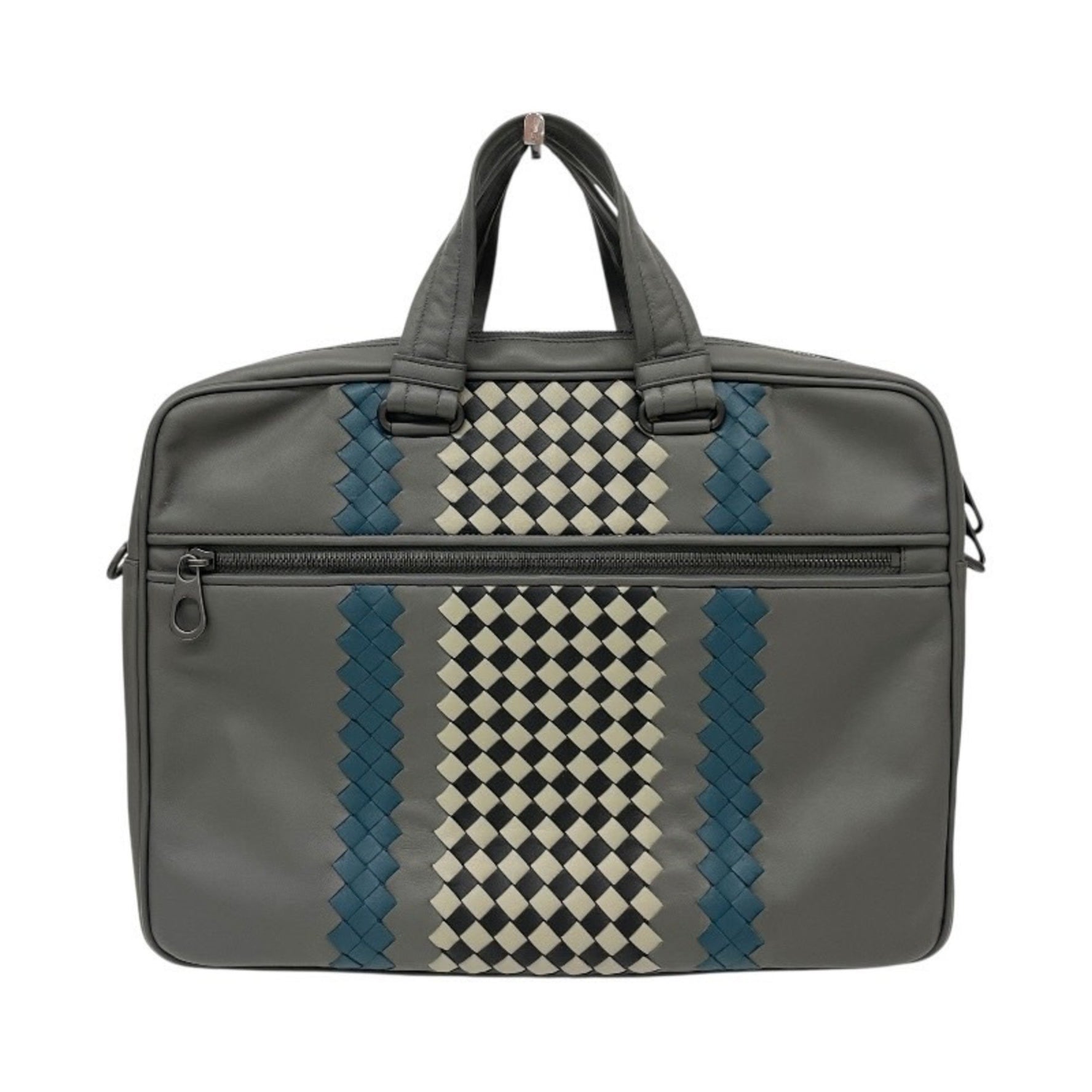 BOTTEGA VENETA Briefcase Leather Business Bag, Intrecciato