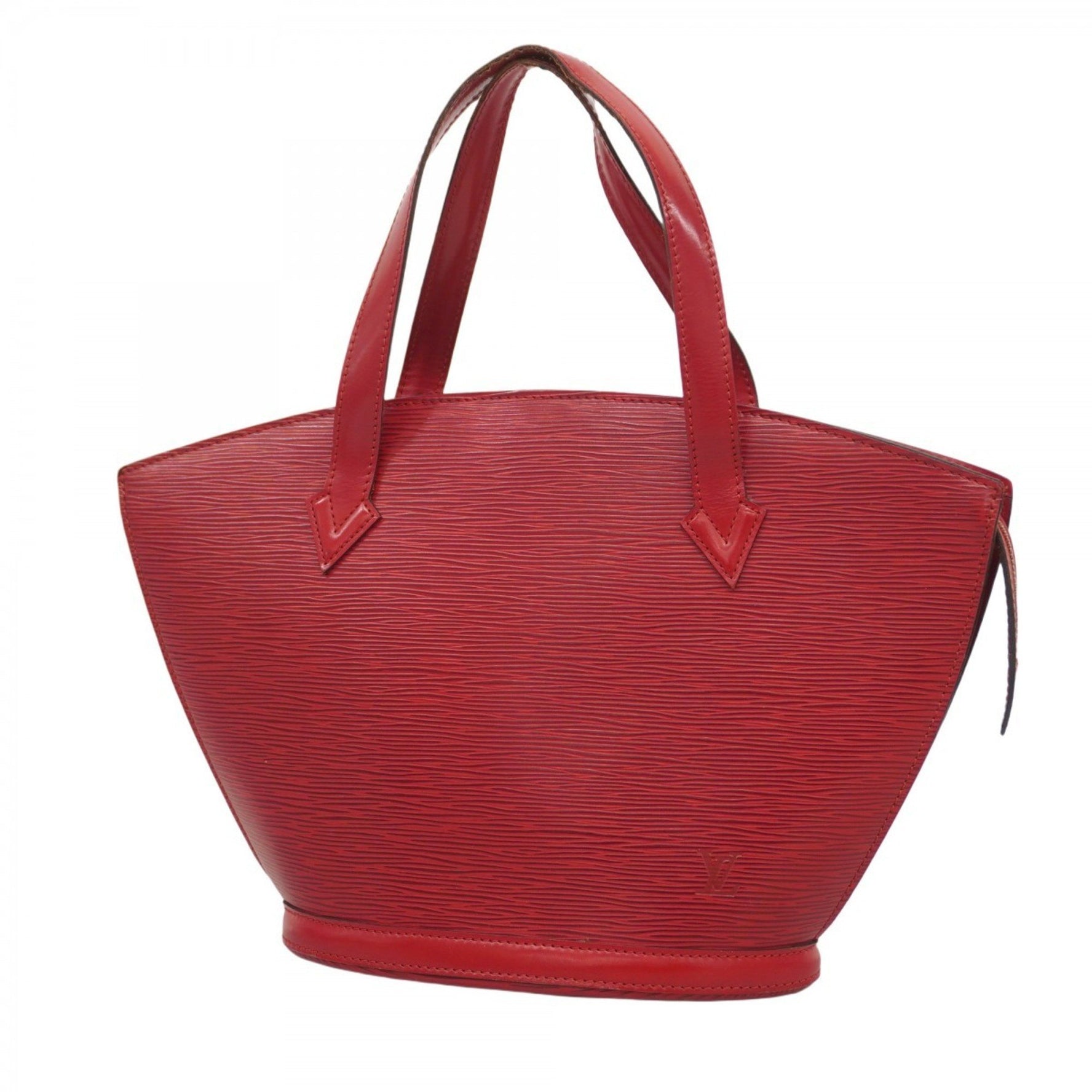 Louis Vuitton Epi Saint-Jacques Handbag Castilian Red