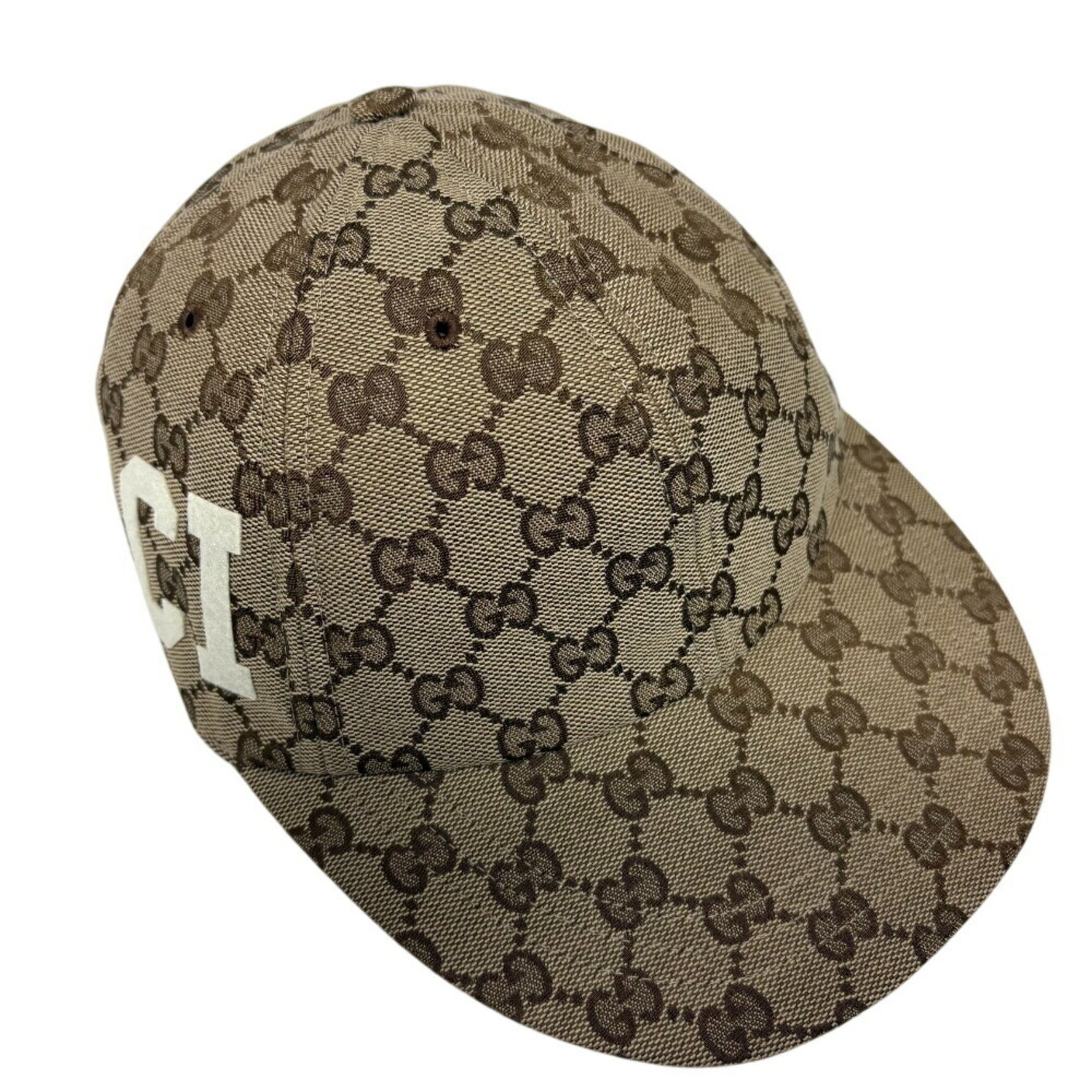 GUCCI 25 GG Canvas Cap Unisex