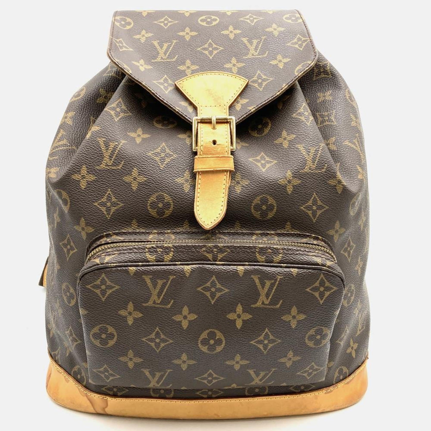 LOUIS VUITTON Montsouris GM Backpack Monogram Daypack