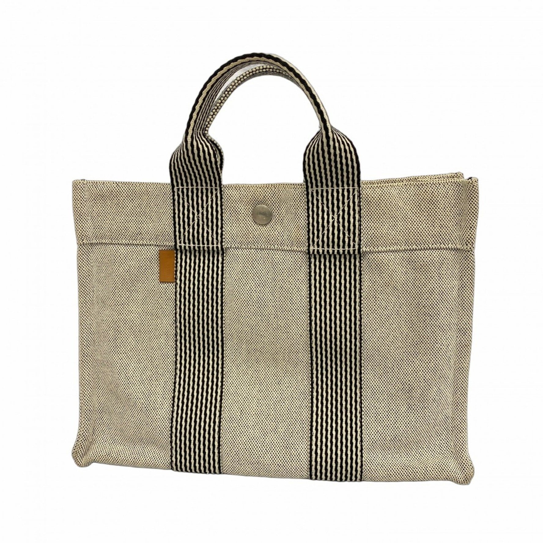 Hermes Hermès Air Line PM Tote Bag, Canvas