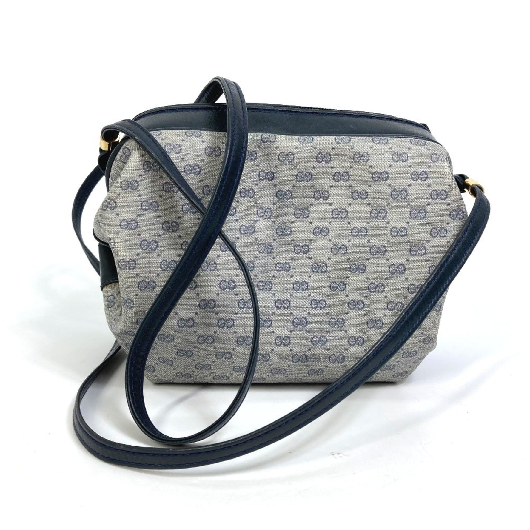 GUCCI GG Plus Pochette/Crossbody Shoulder Bag, Old GGPVC/Leather