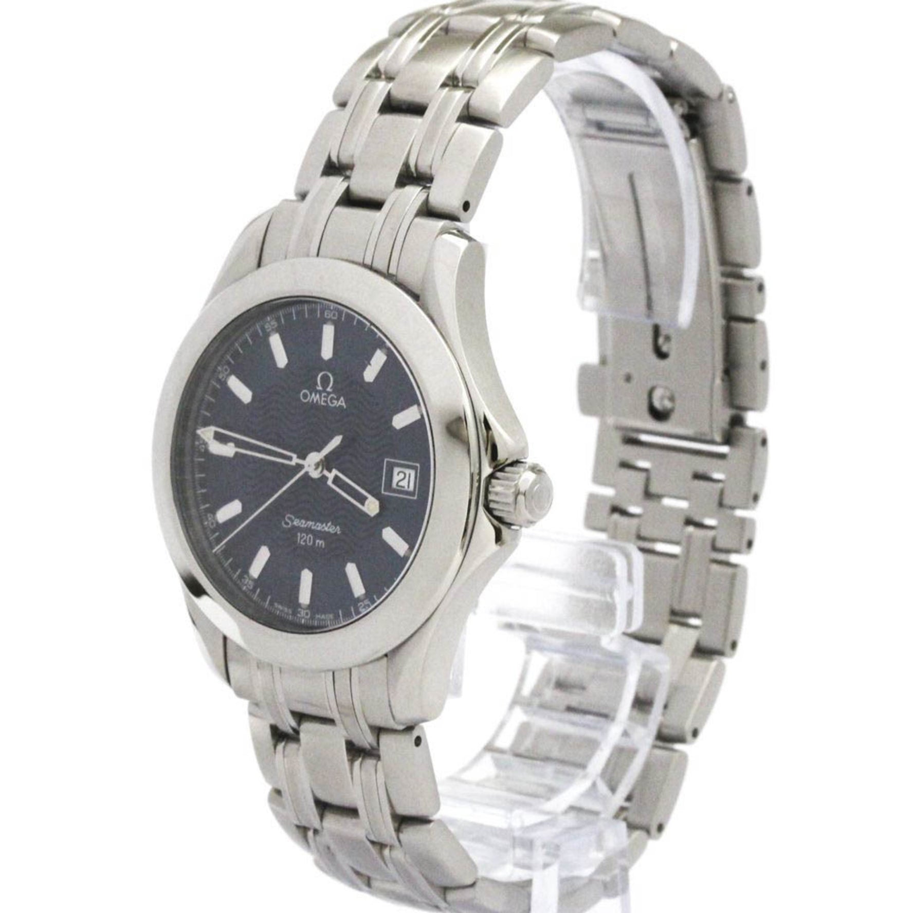 OMEGA Seamaster 120M Steel Quartz Mens Watch 2511.81 Polished Polished