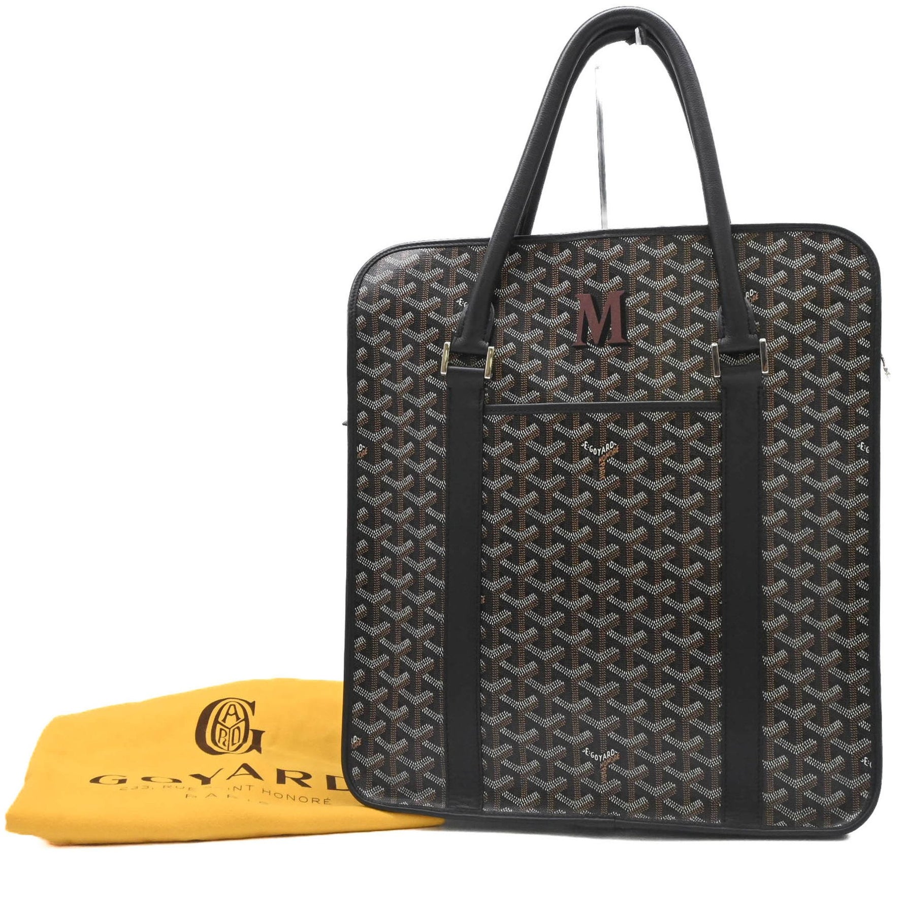 GOYARD Tote Bag Burgundy New Initial M