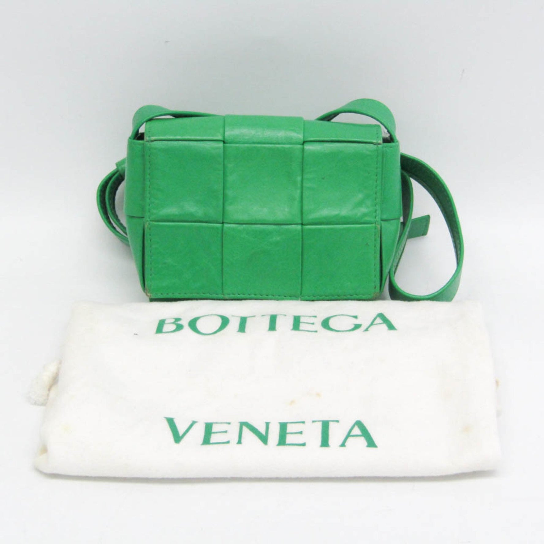 Bottega Veneta Cassette Mini Leather Shoulder Bag
