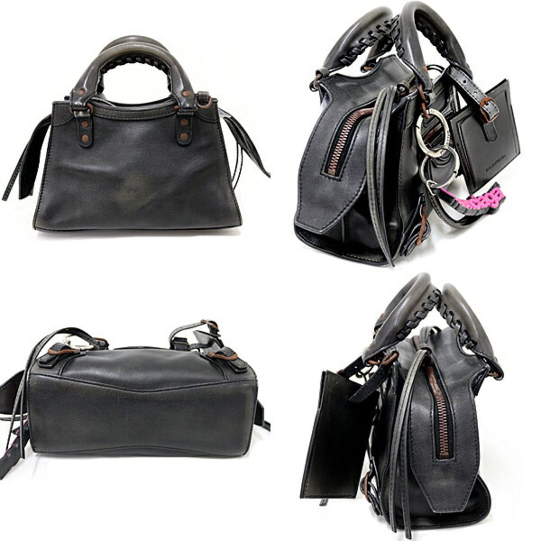BALENCIAGA Neo Classic City Mini 2way Handbag NEO CLASSIC Black