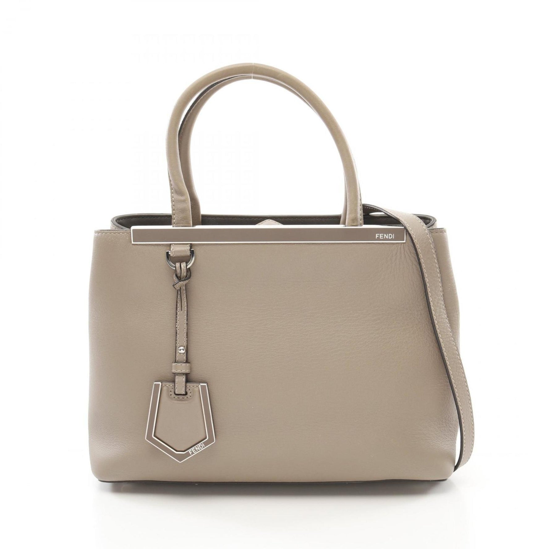 FENDI PETITE Petite Twojours Handbag Leather