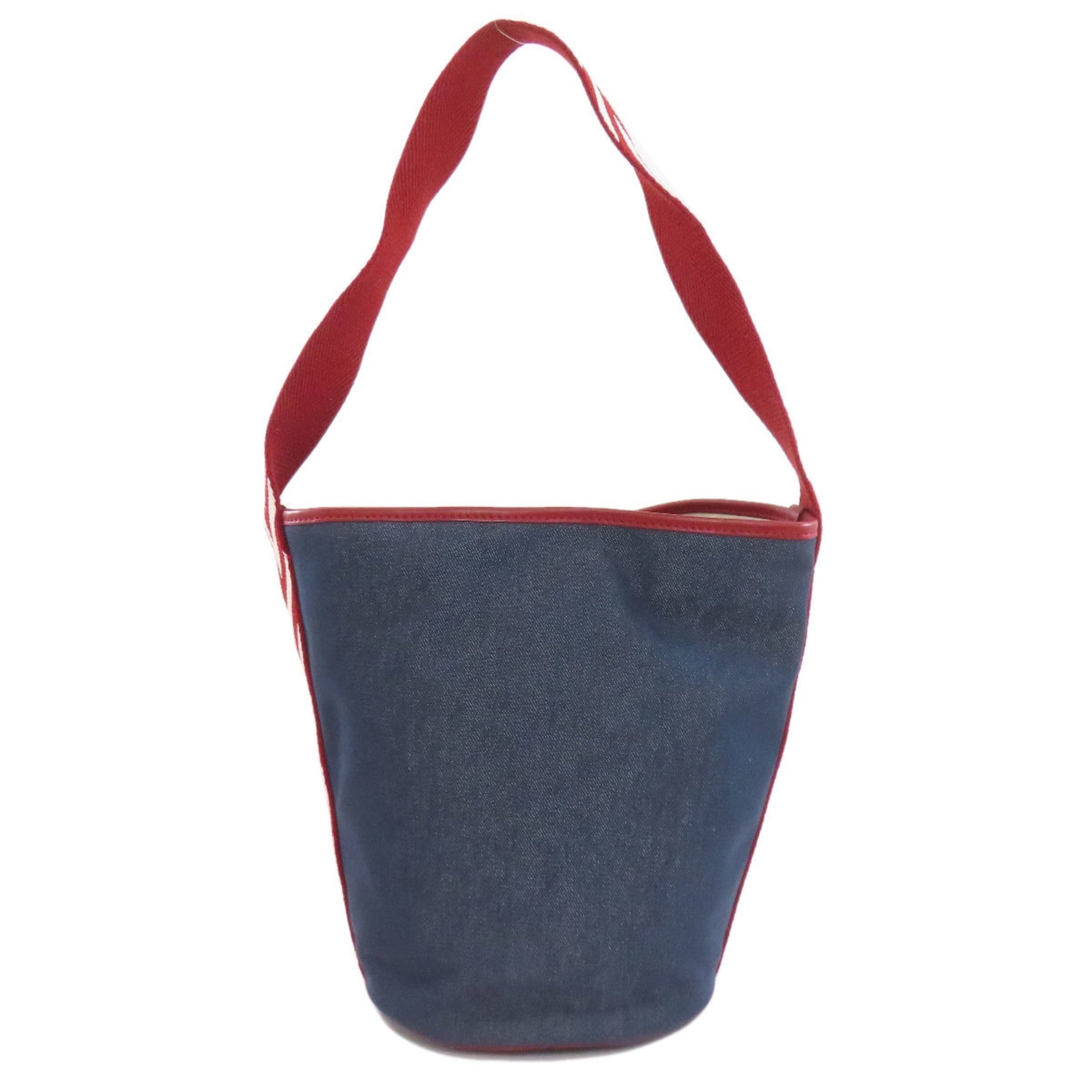 Bally logo denim shoulder bag