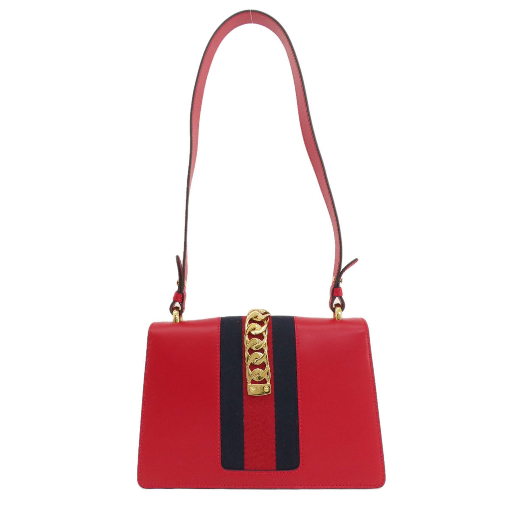 Gucci Sylvie Shoulder Bag Leather