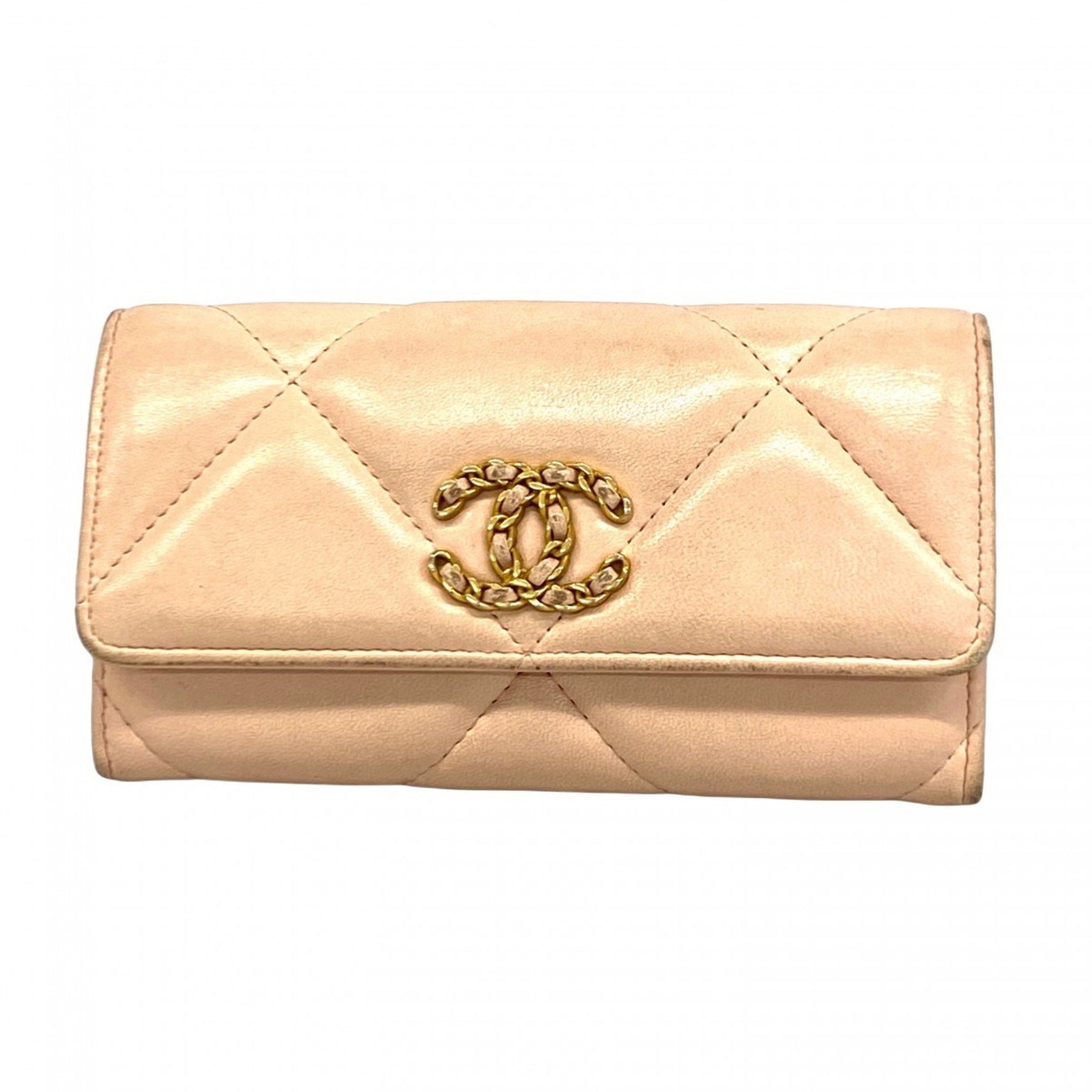 Chanel Long Wallet 19 Lambskin