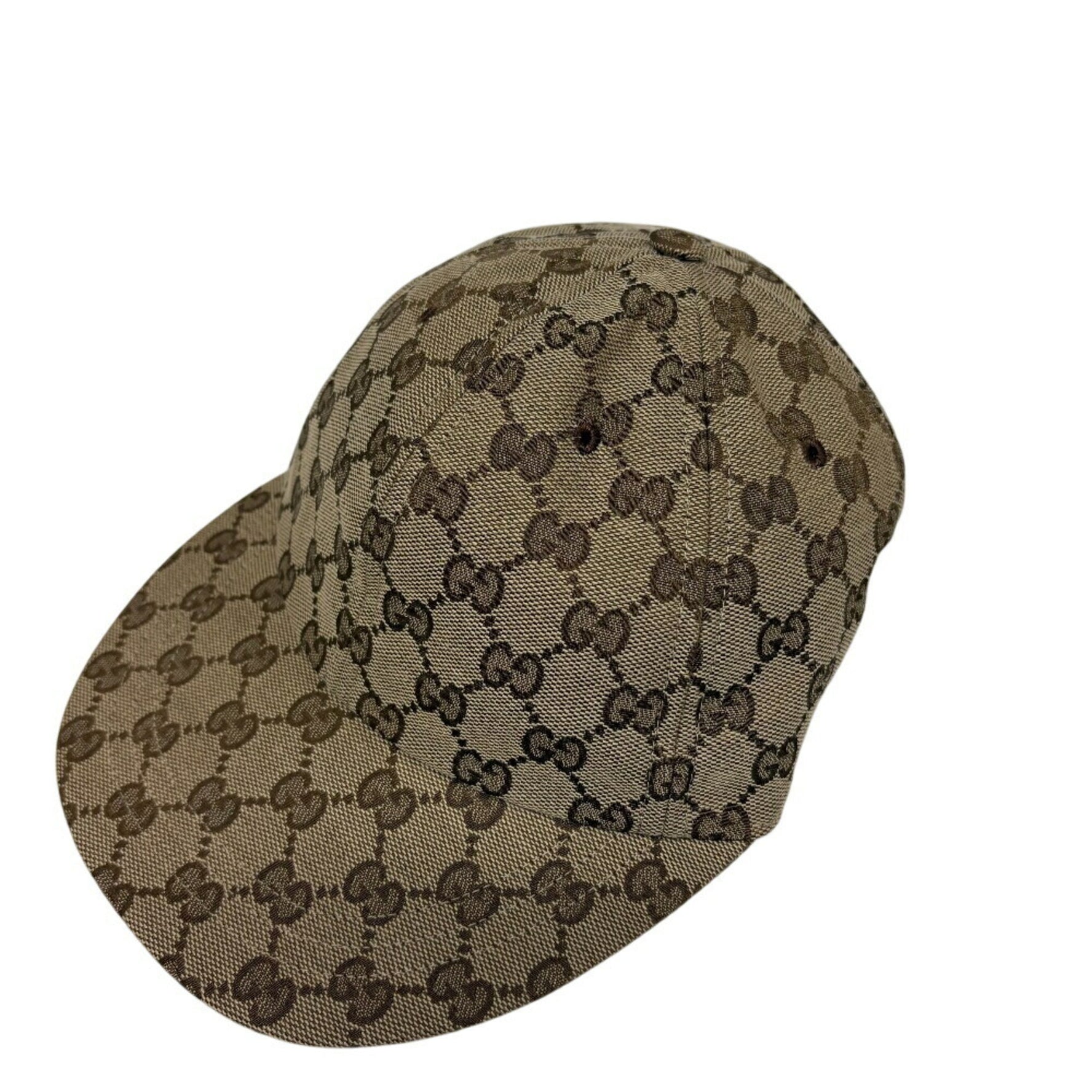 GUCCI 25 GG Canvas Cap Unisex