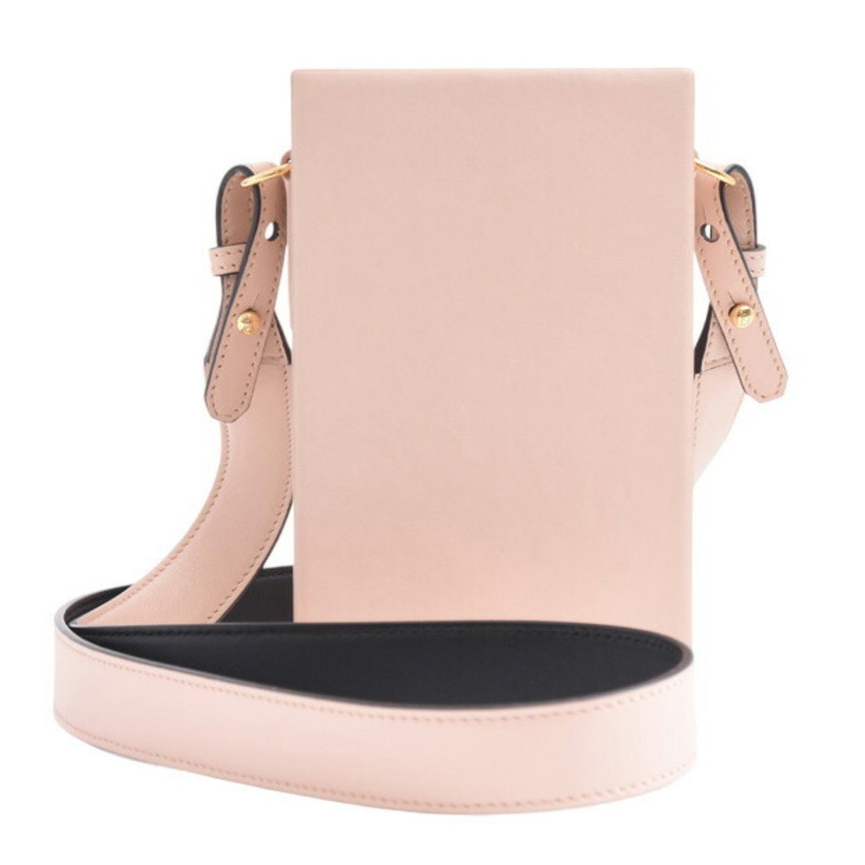 FENDI Vertical Cabas Box Shoulder Bag in Calfskin