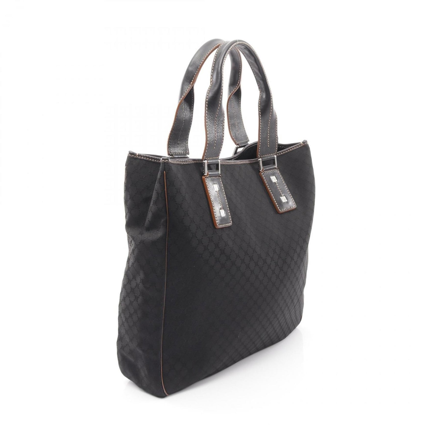 Celine Macadam Tote Bag, Canvas and Leather