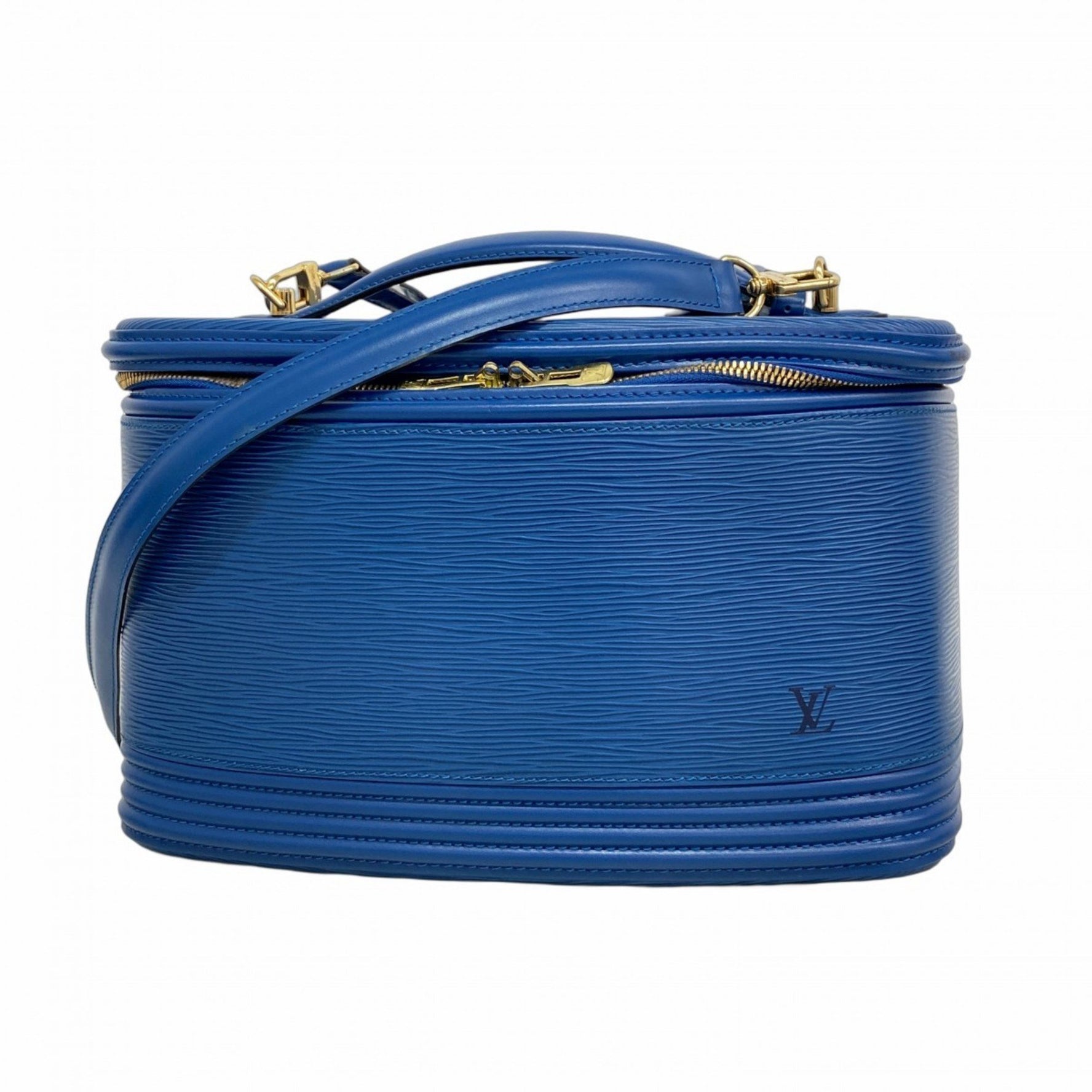 Louis Vuitton Epi Nice Vanity Bag Toledo Blue