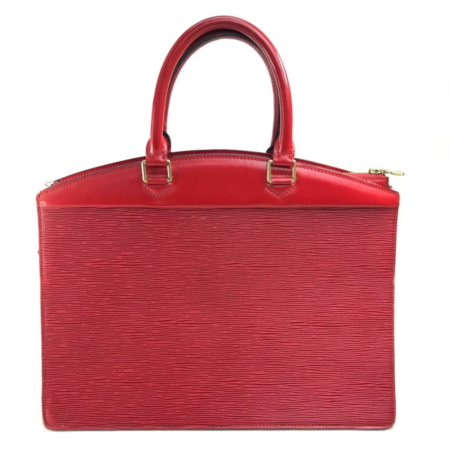 Louis Vuitton Epi bag logo Hand Bag Castilian