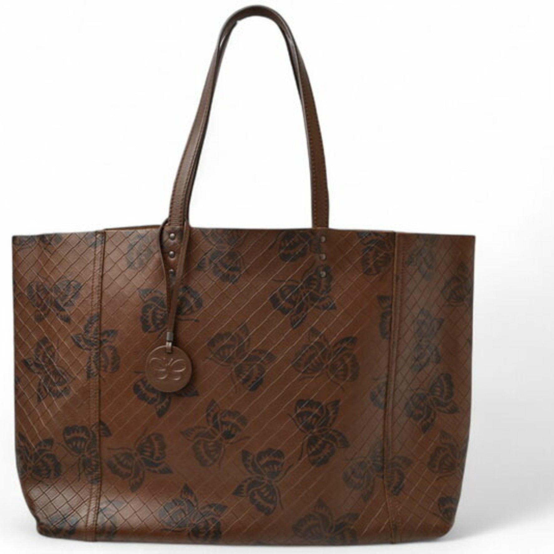 Bottega Veneta Tote Bag BOTTEGA VENETA Intreccio Mirage Butterfly Dark Brown