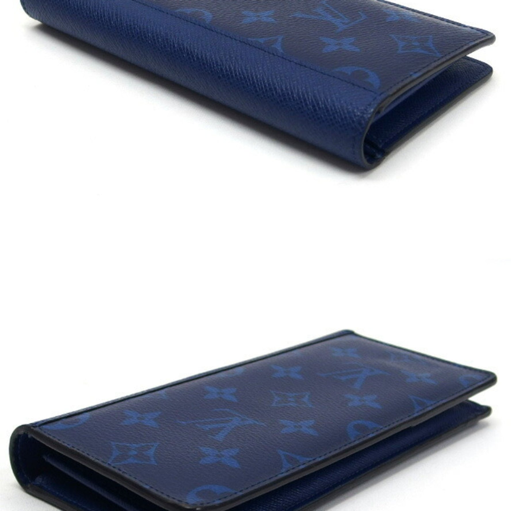 Louis Vuitton Monogram Taigarama Brazza Wallet Long Wallet