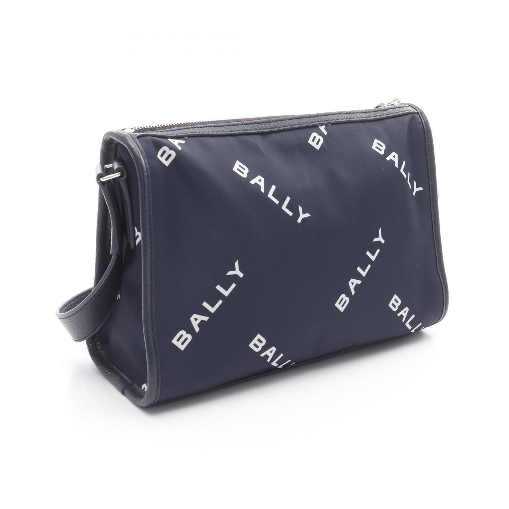 Bally shoulder bag, nylon and leather
