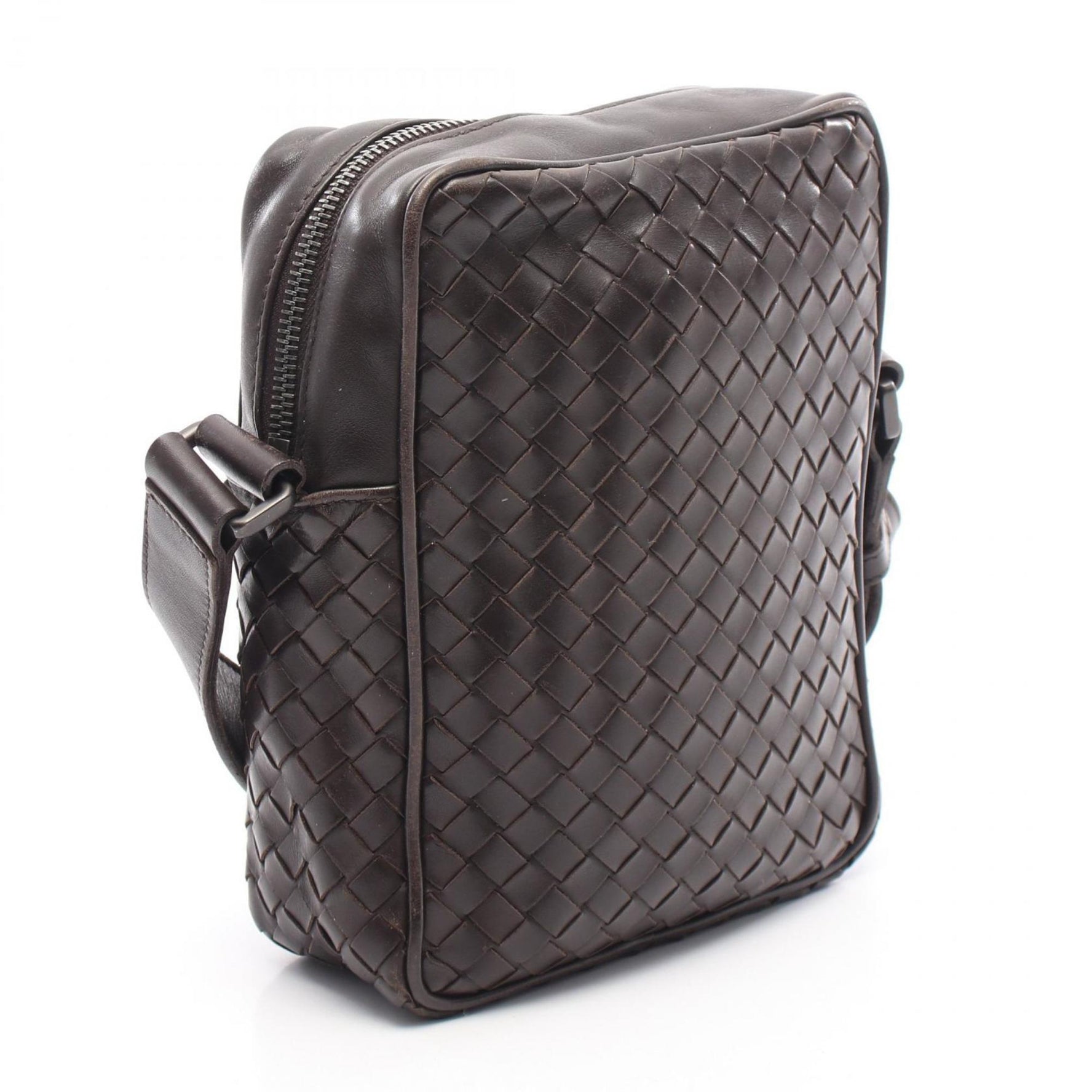 Bottega Veneta Intrecciato Shoulder Bag, Leather