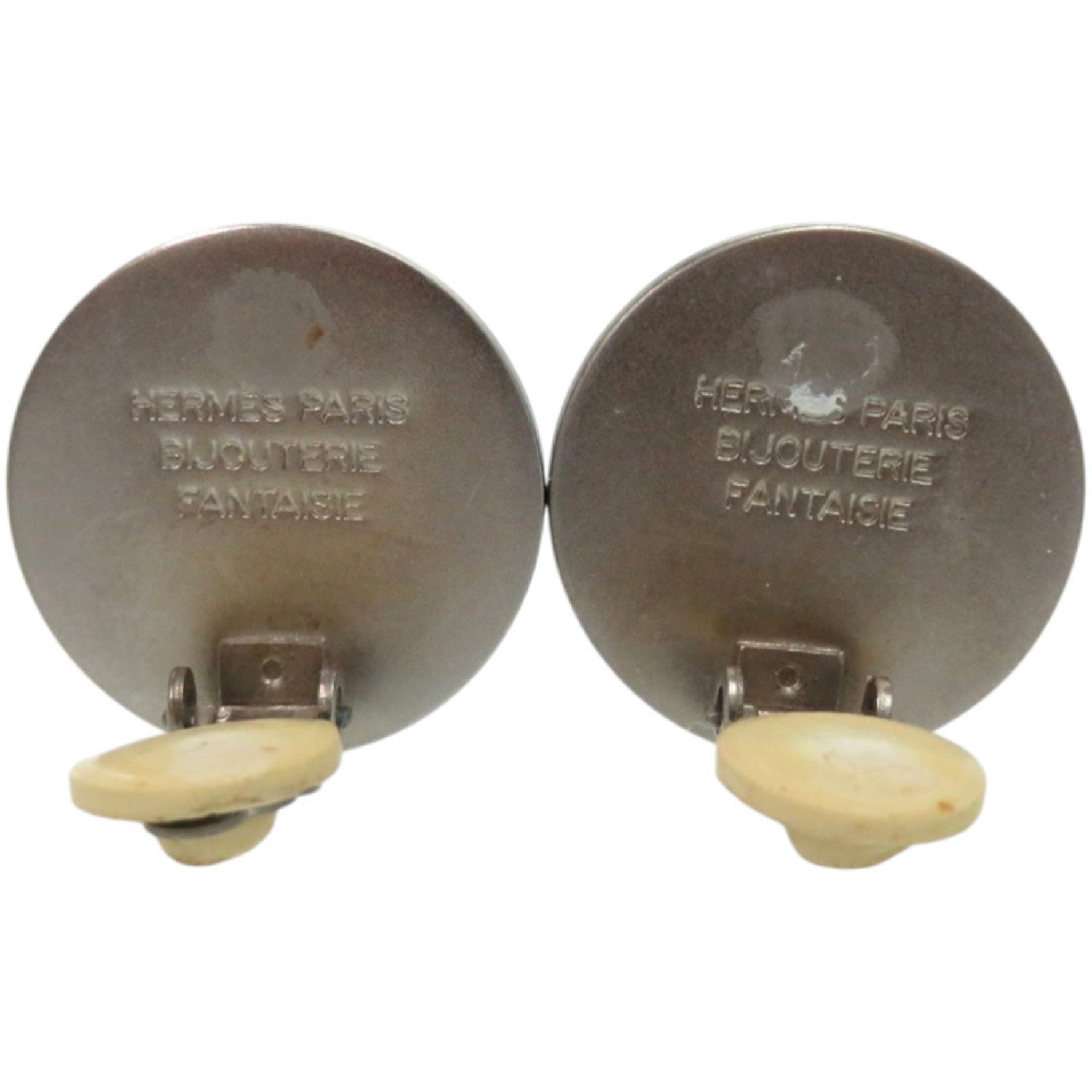 Hermes Serie Matte Metal Earrings 0109