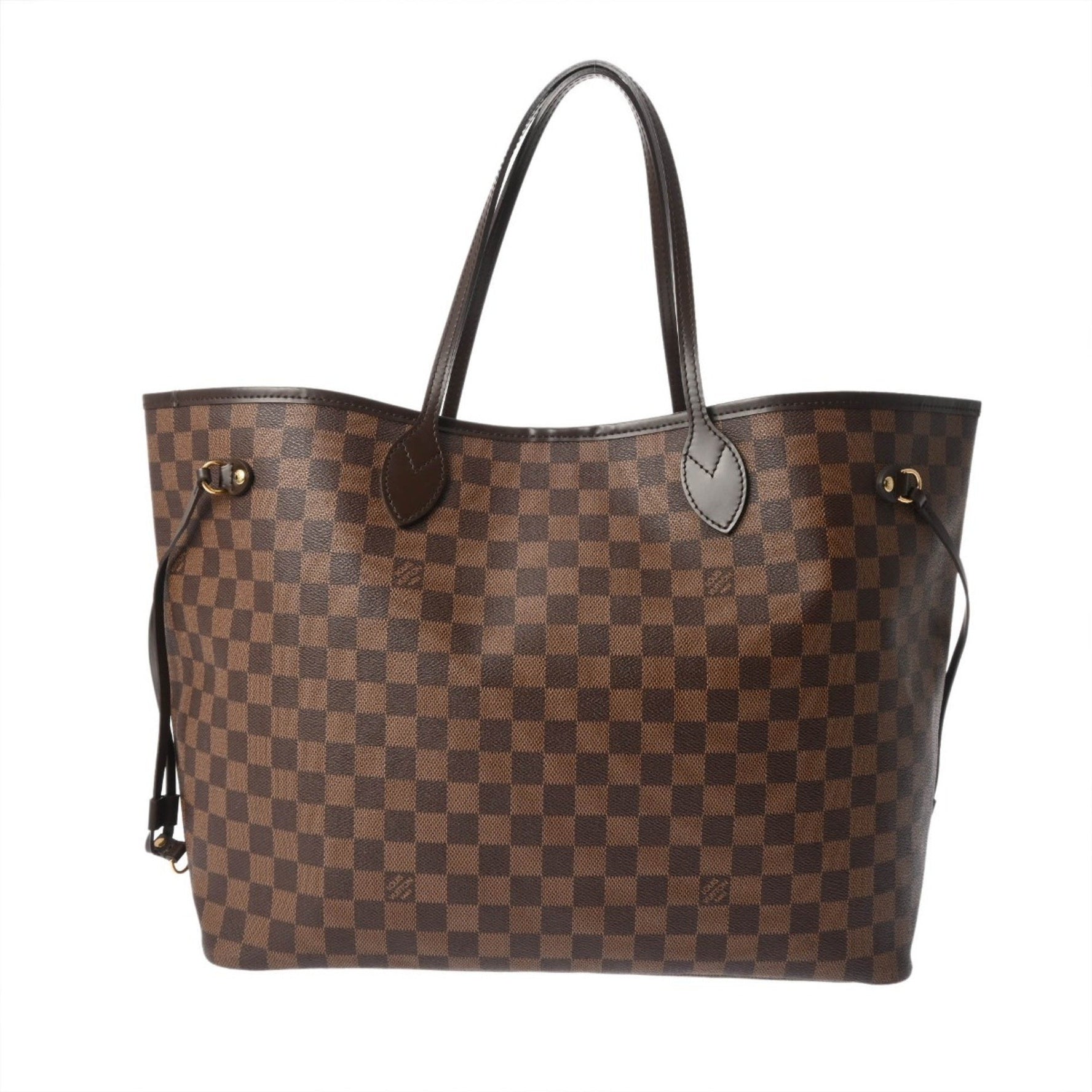 LOUIS VUITTON Damier Neverfull GM (old model) Brown Canvas Tote Bag, A Rank, Pre-owned, Ginzo