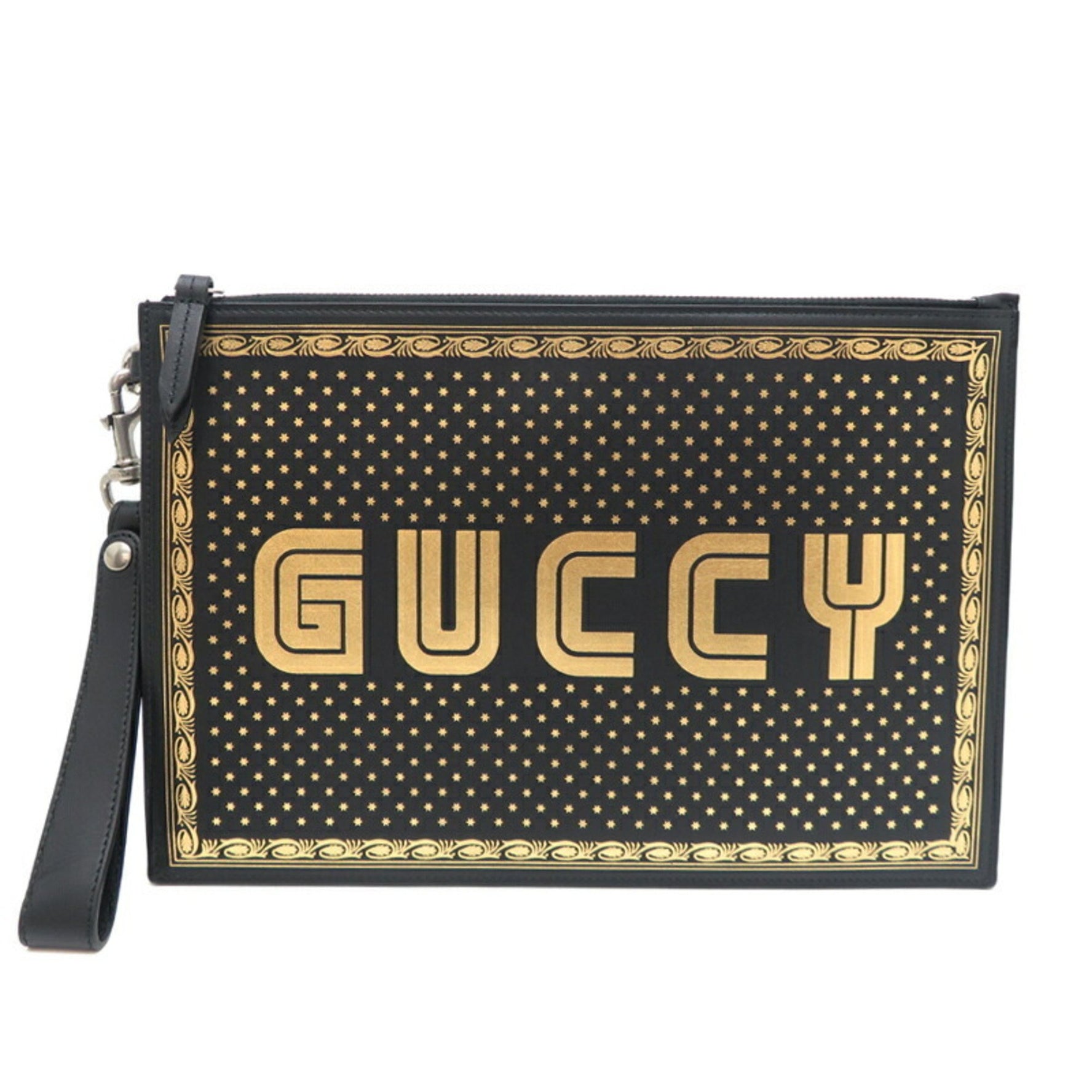 Gucci Clutch Bag and Men, Leather