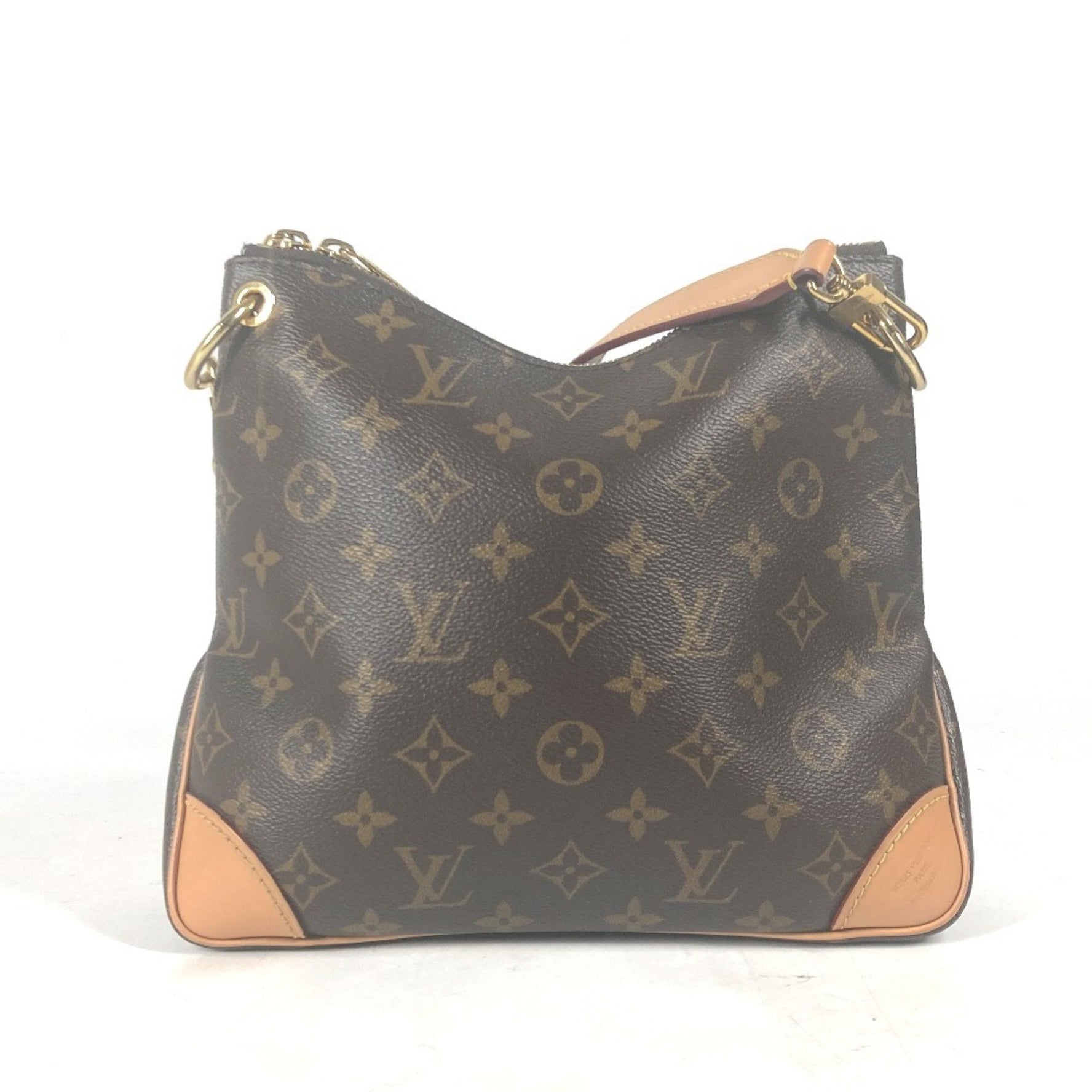 Louis Vuitton Monogram Odeon NM PM Crossbody Shoulder Bag Canvas Brown