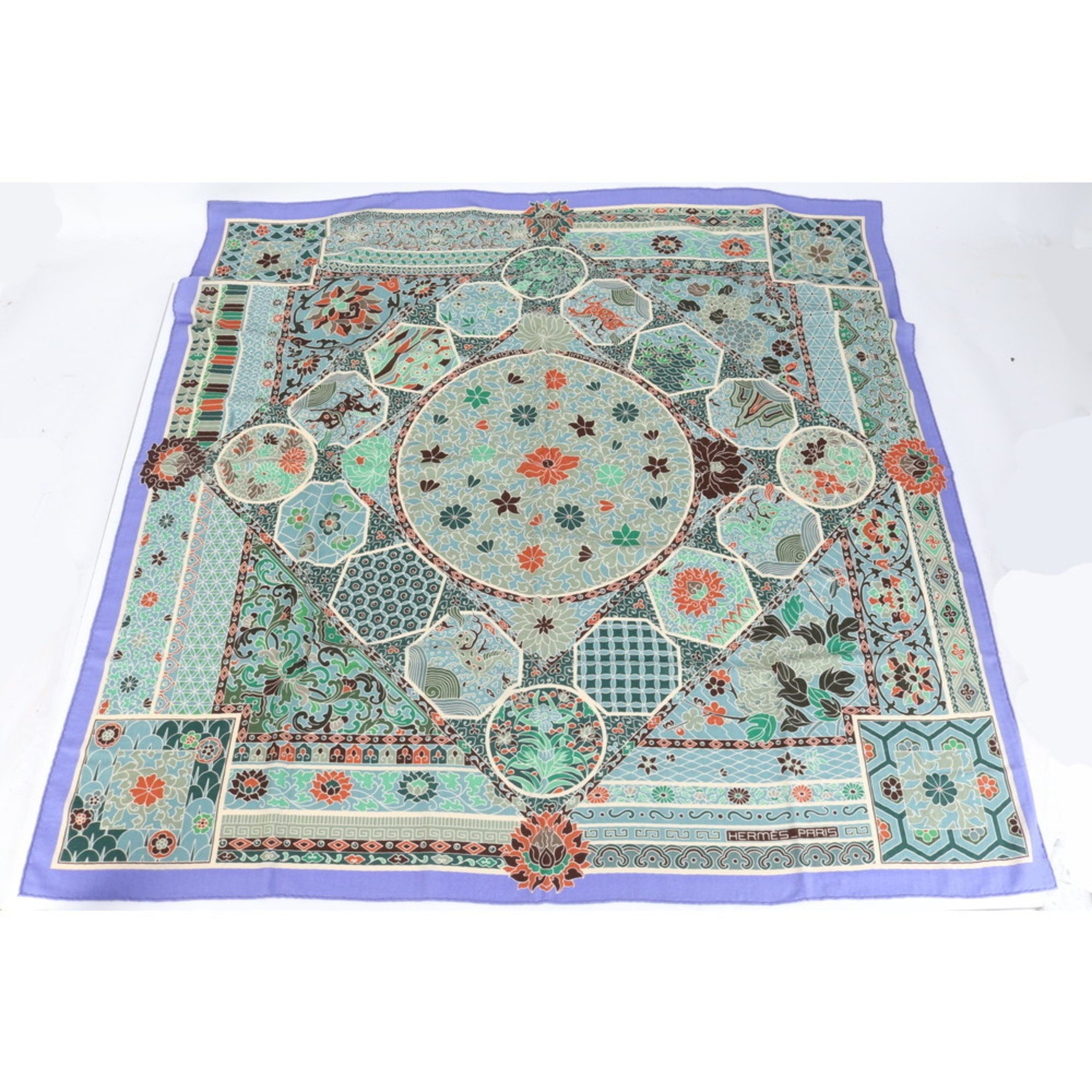 Hermes Hermès Carré Geant 140 Collection Imperiales Royal Cashmere Scarf/Muffler for Women