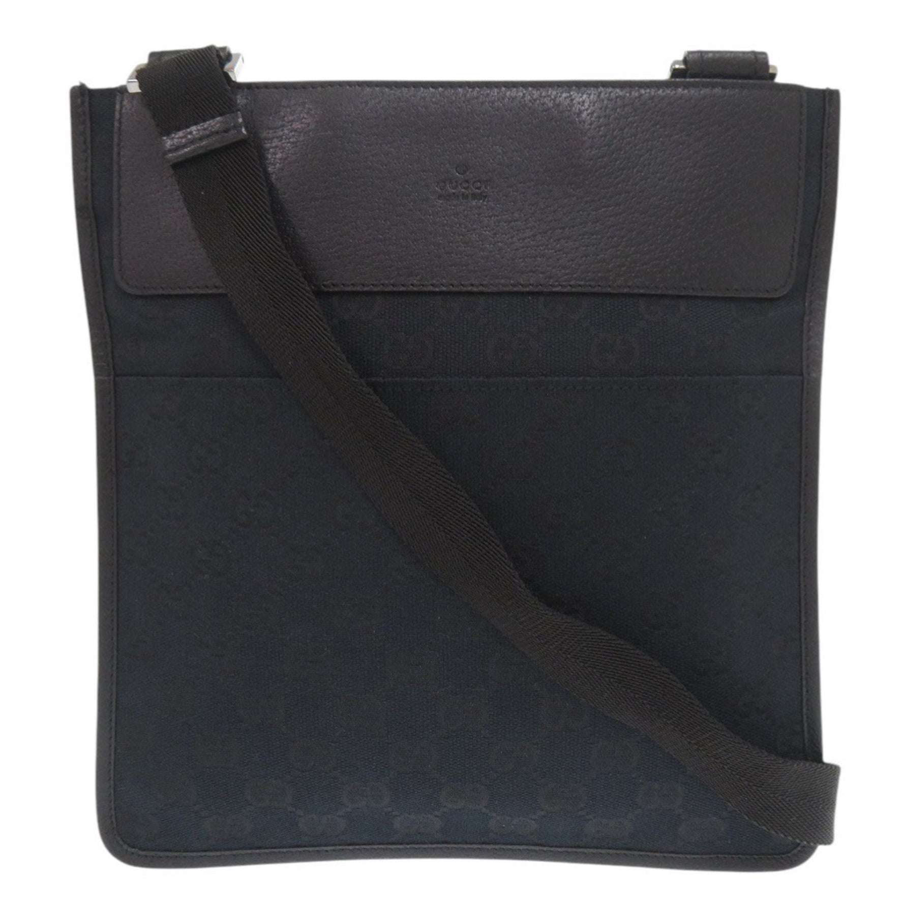 Gucci GG Canvas Leather Shoulder Bag 1047