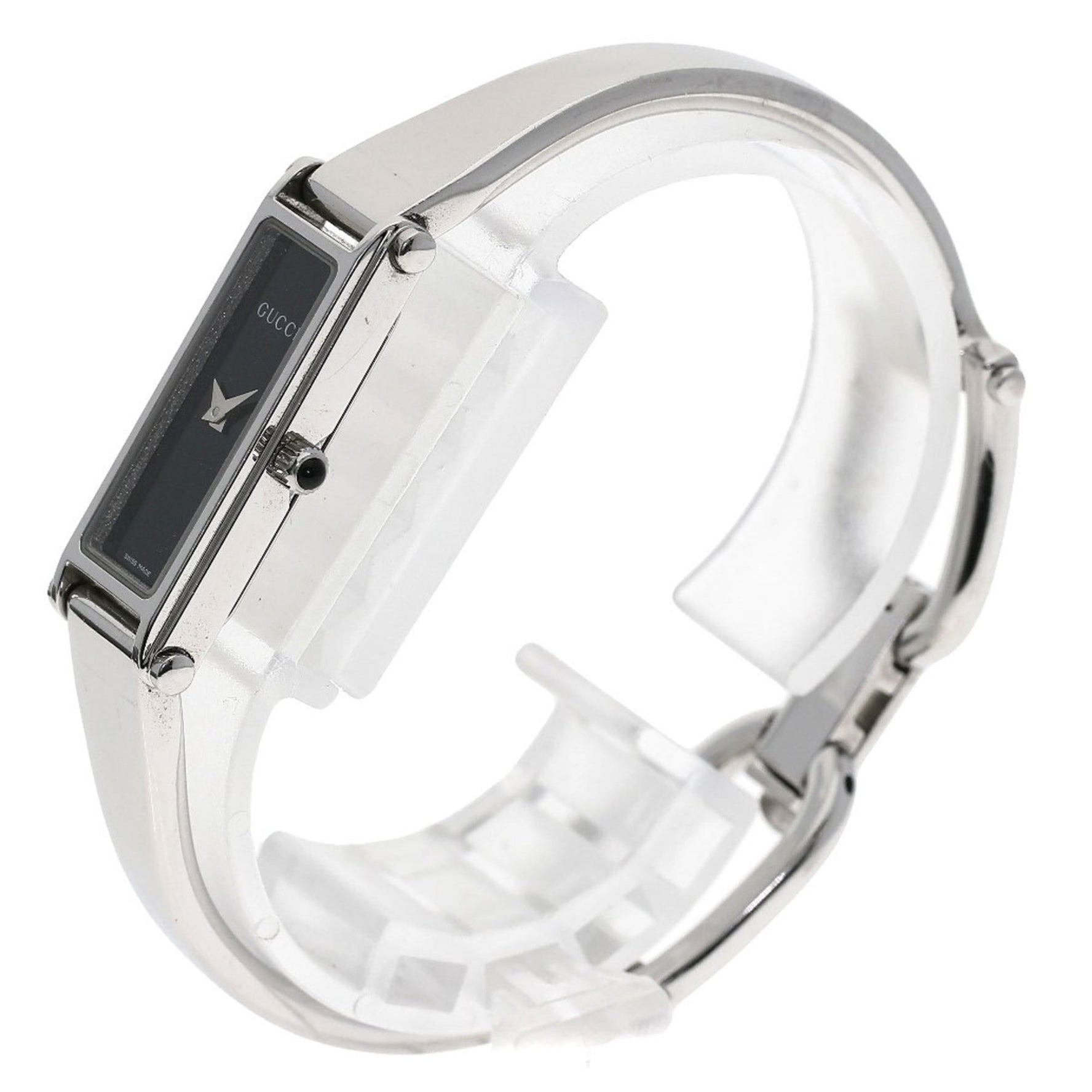 Gucci Square Face Watch Stainless Steel/SS