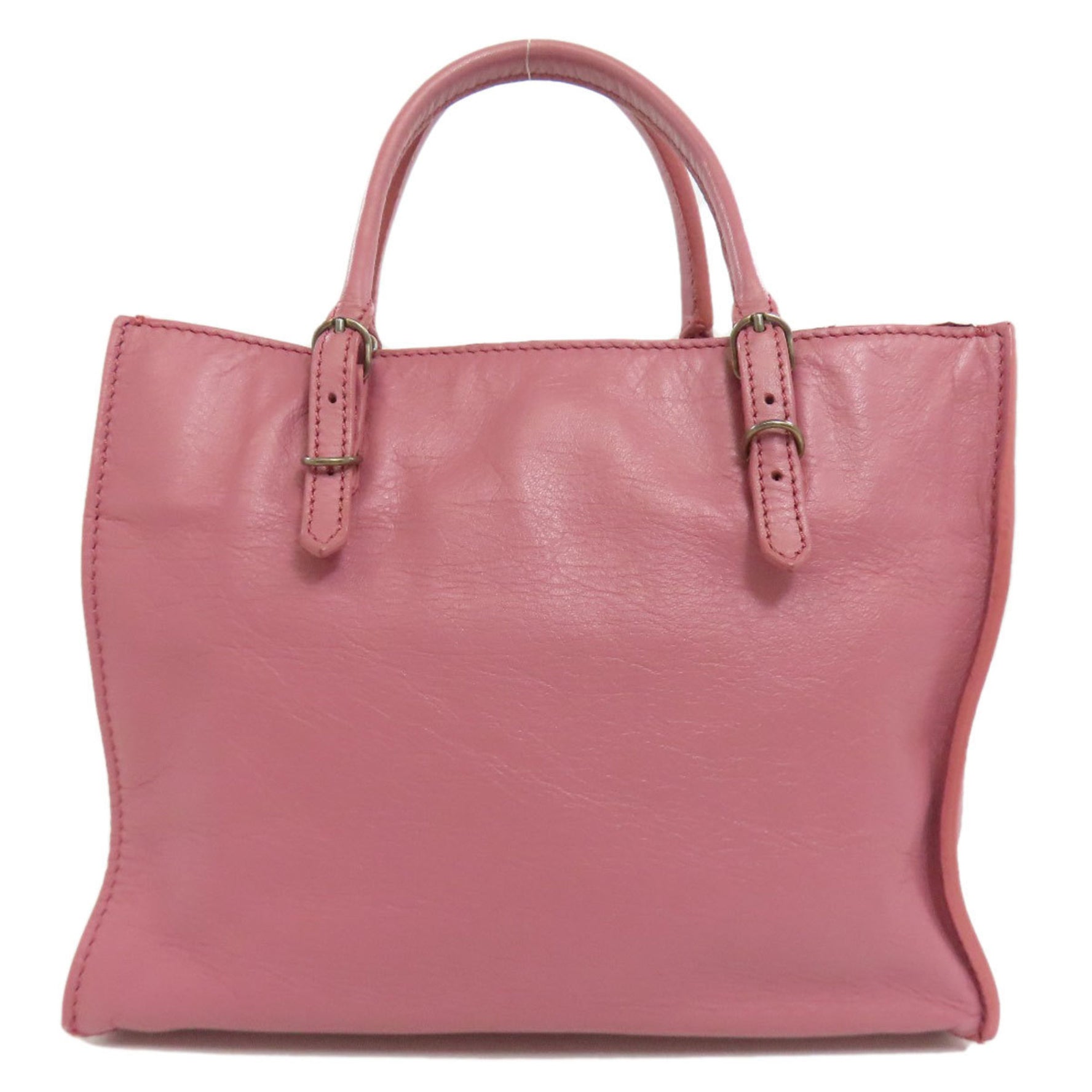 BALENCIAGA Paper Bag Mini Handbag Calfskin