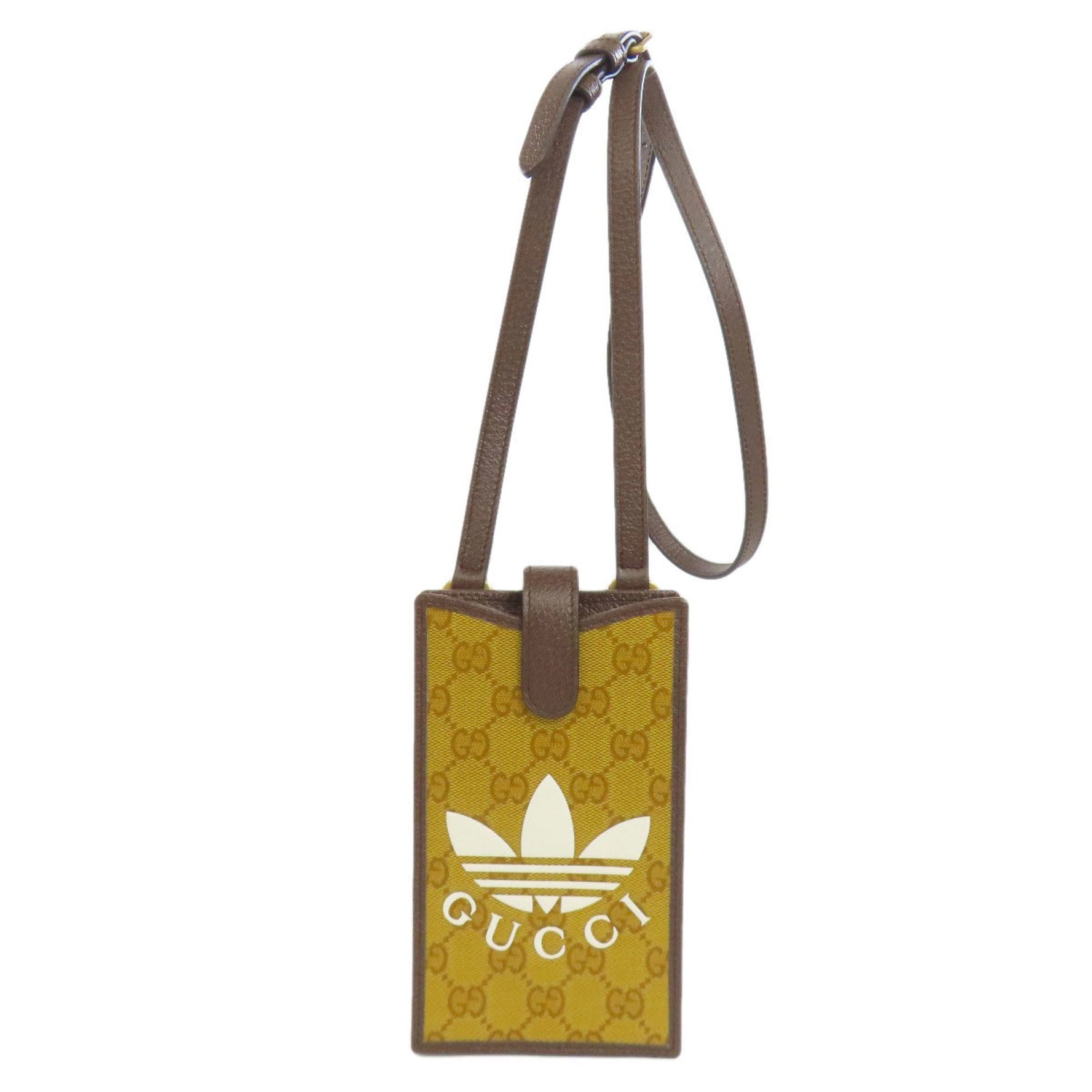 Gucci GG Crystal Adidas Collaboration Phone Pouch Accessory PVC