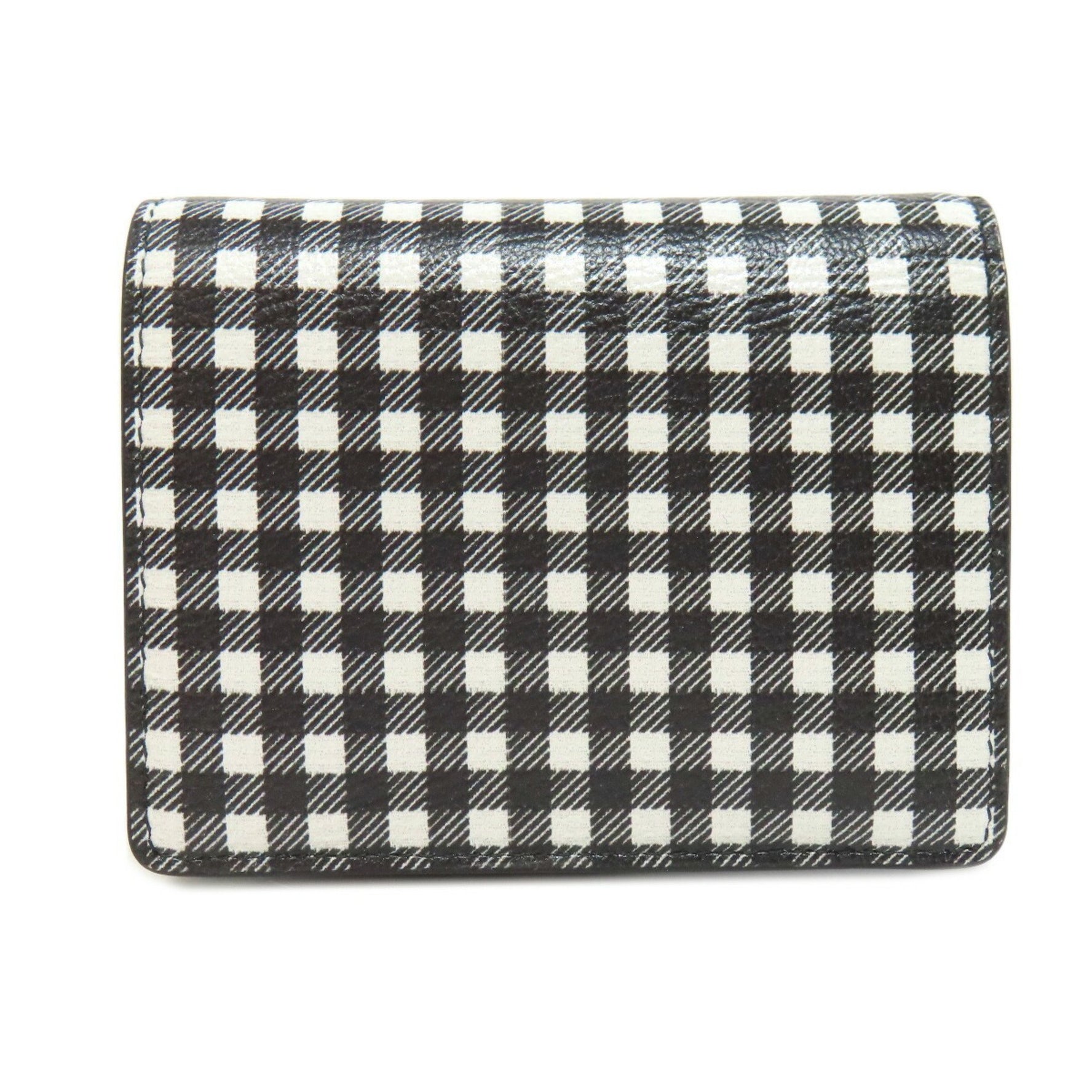 Miu Miu Miu Check Pattern Bi-fold Wallet MIUMIU