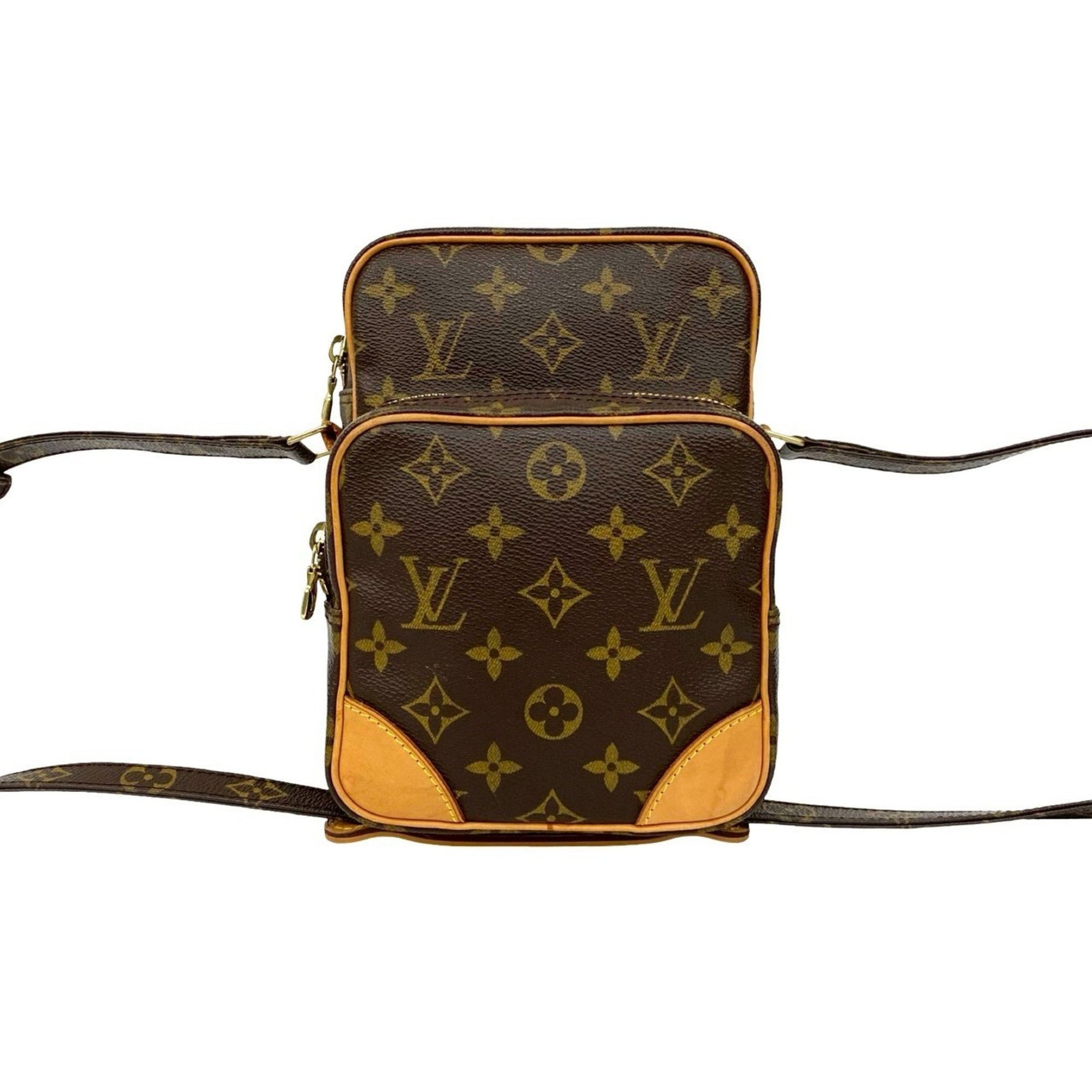 LOUIS VUITTON Amazon Monogram Leather Mini Shoulder Bag/Pochette